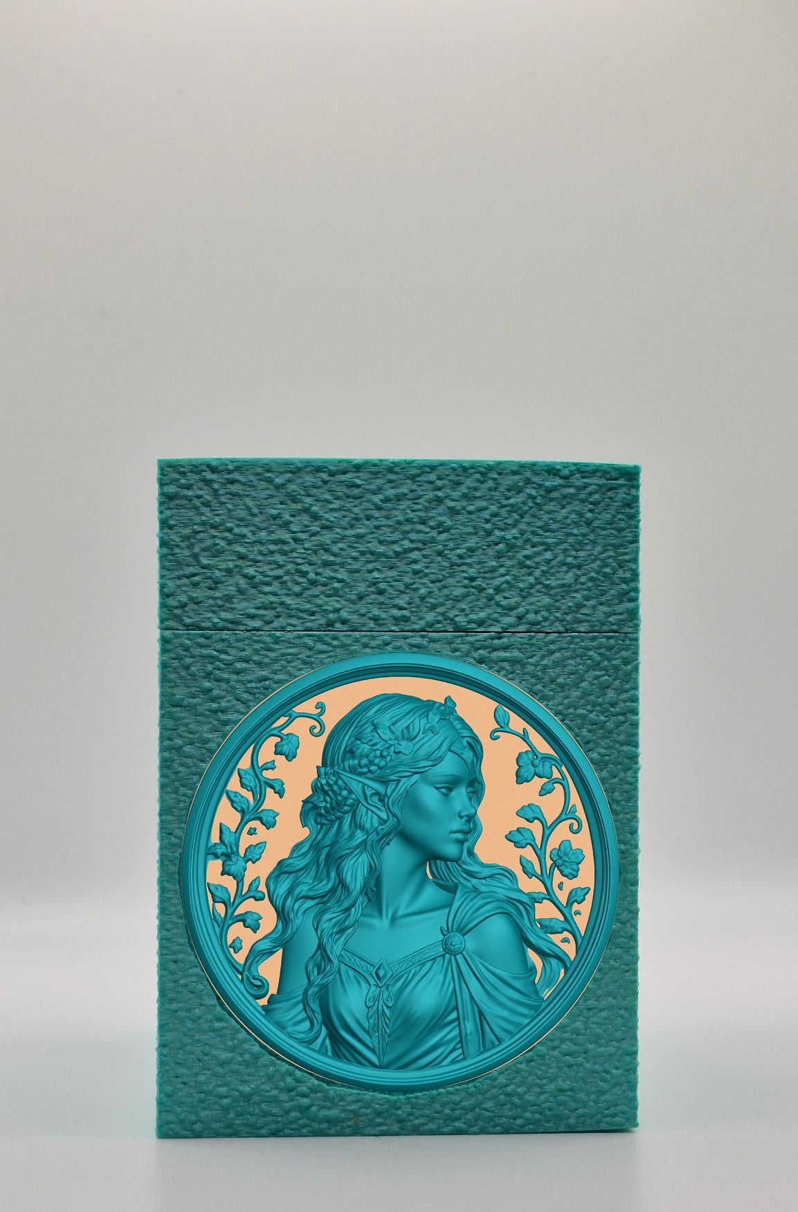 Elf Maiden Card Box — Green