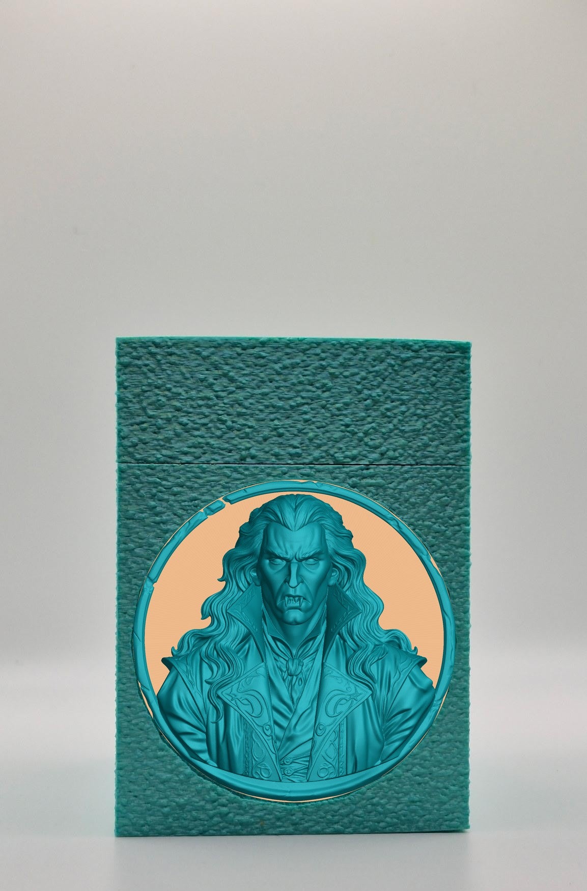 Gothic Vampire Card Box — Green