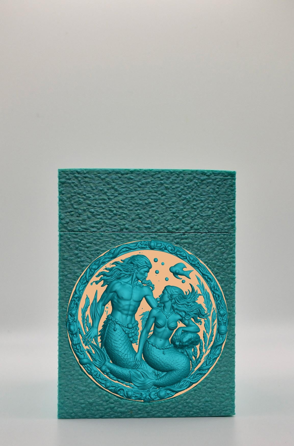 Merfolk Card Box — Green