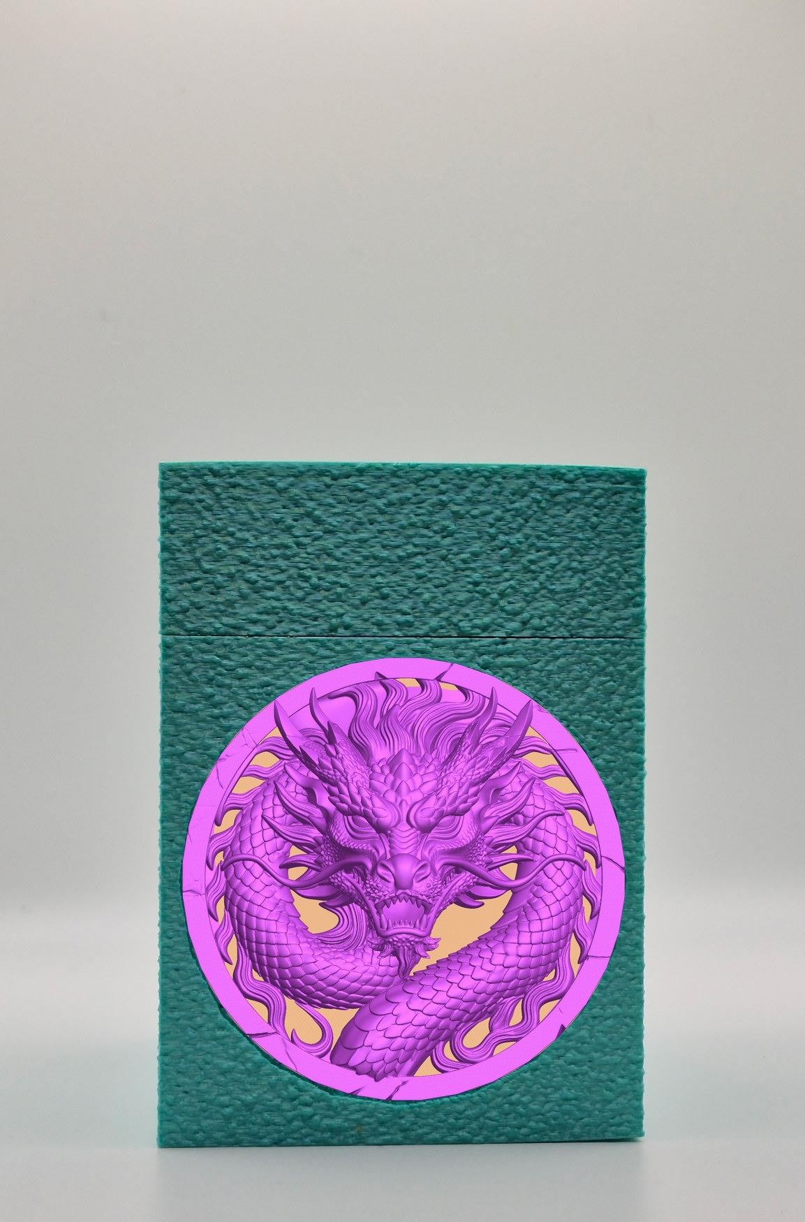 Dragon Card Box — Green