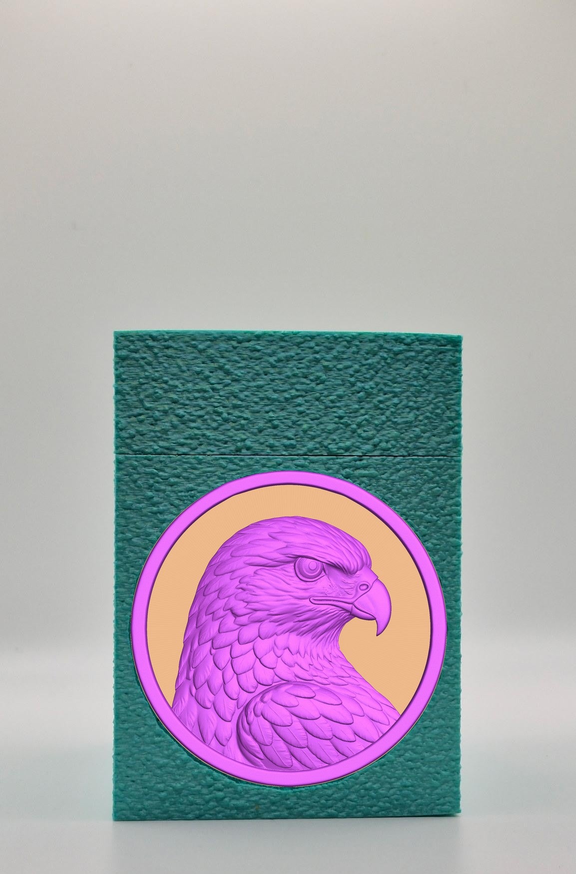 Eagle Card Box — Green