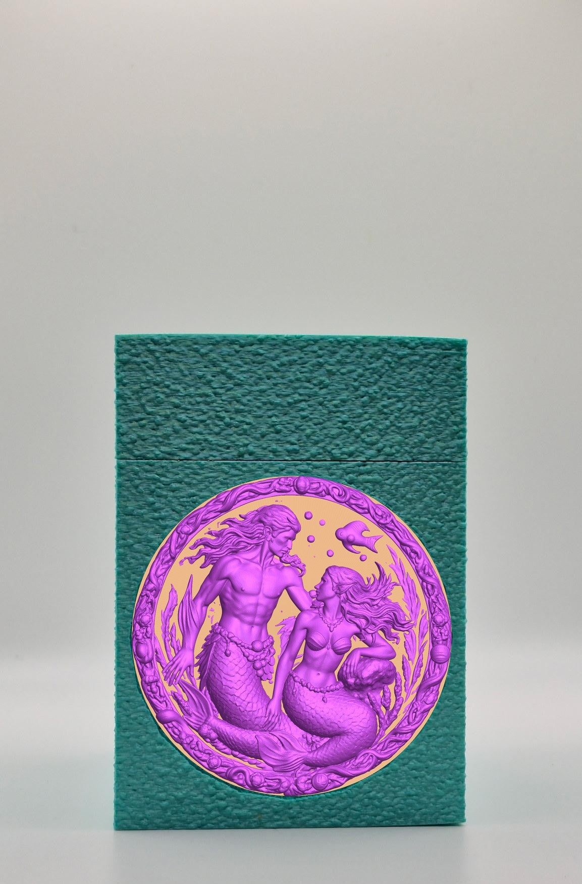 Merfolk Card Box — Green