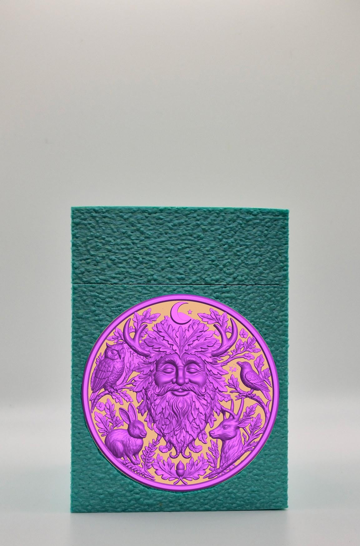 Tree Spirit Card Box — Green