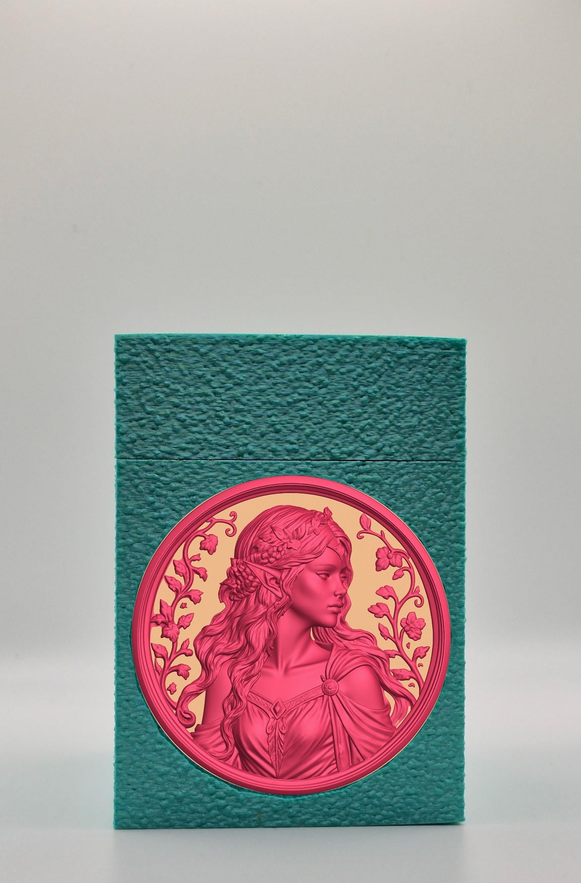 Elf Maiden Card Box — Green