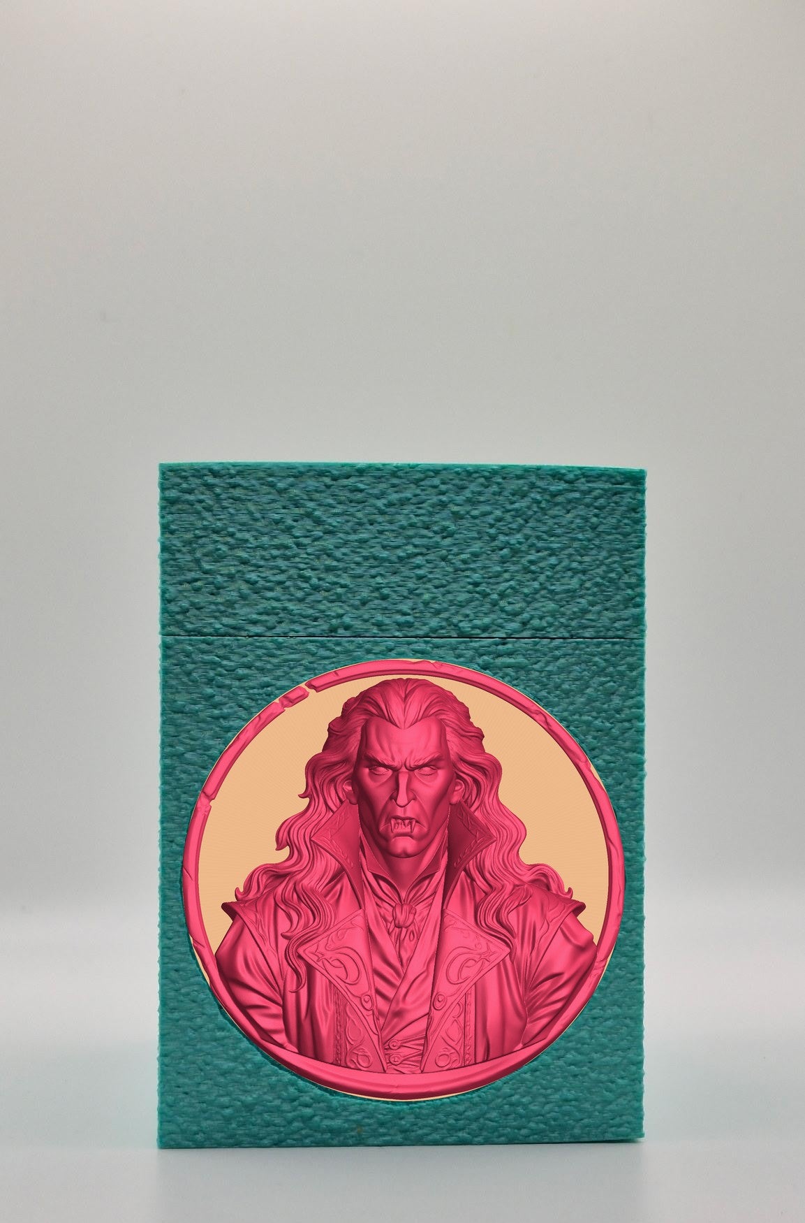 Gothic Vampire Card Box — Green