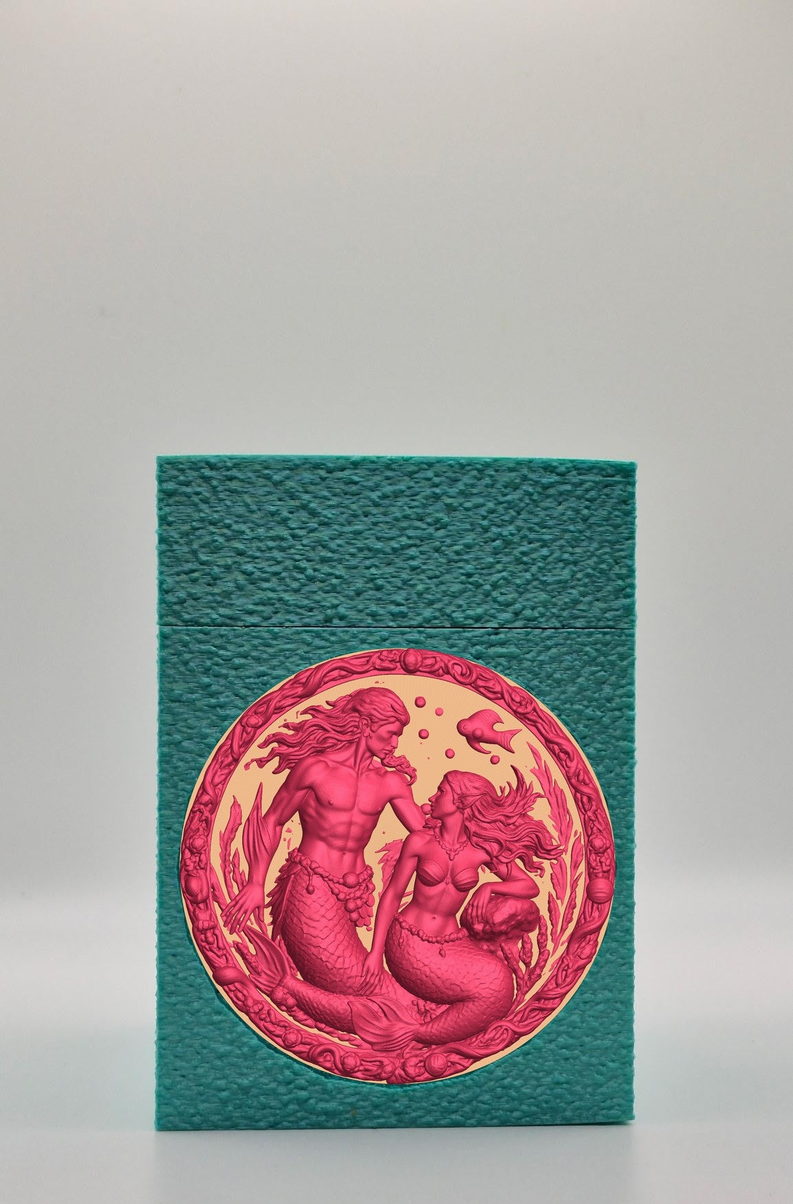 Merfolk Card Box — Green