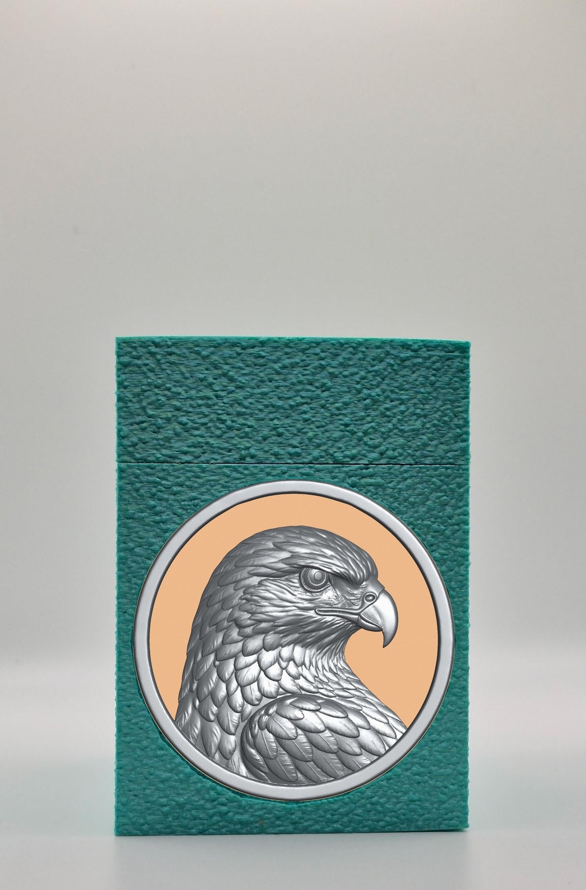 Eagle Card Box — Green