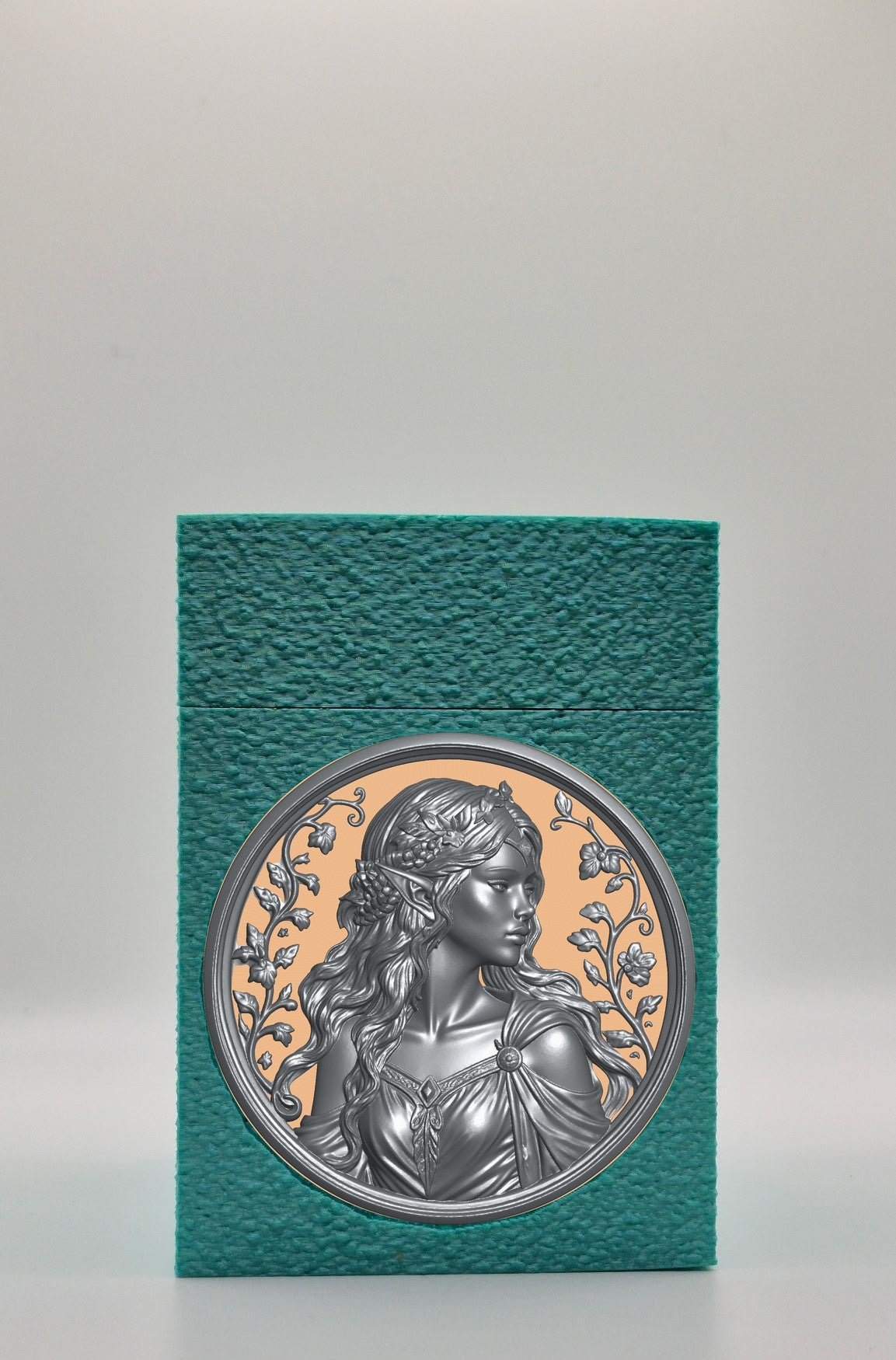 Elf Maiden Card Box — Green