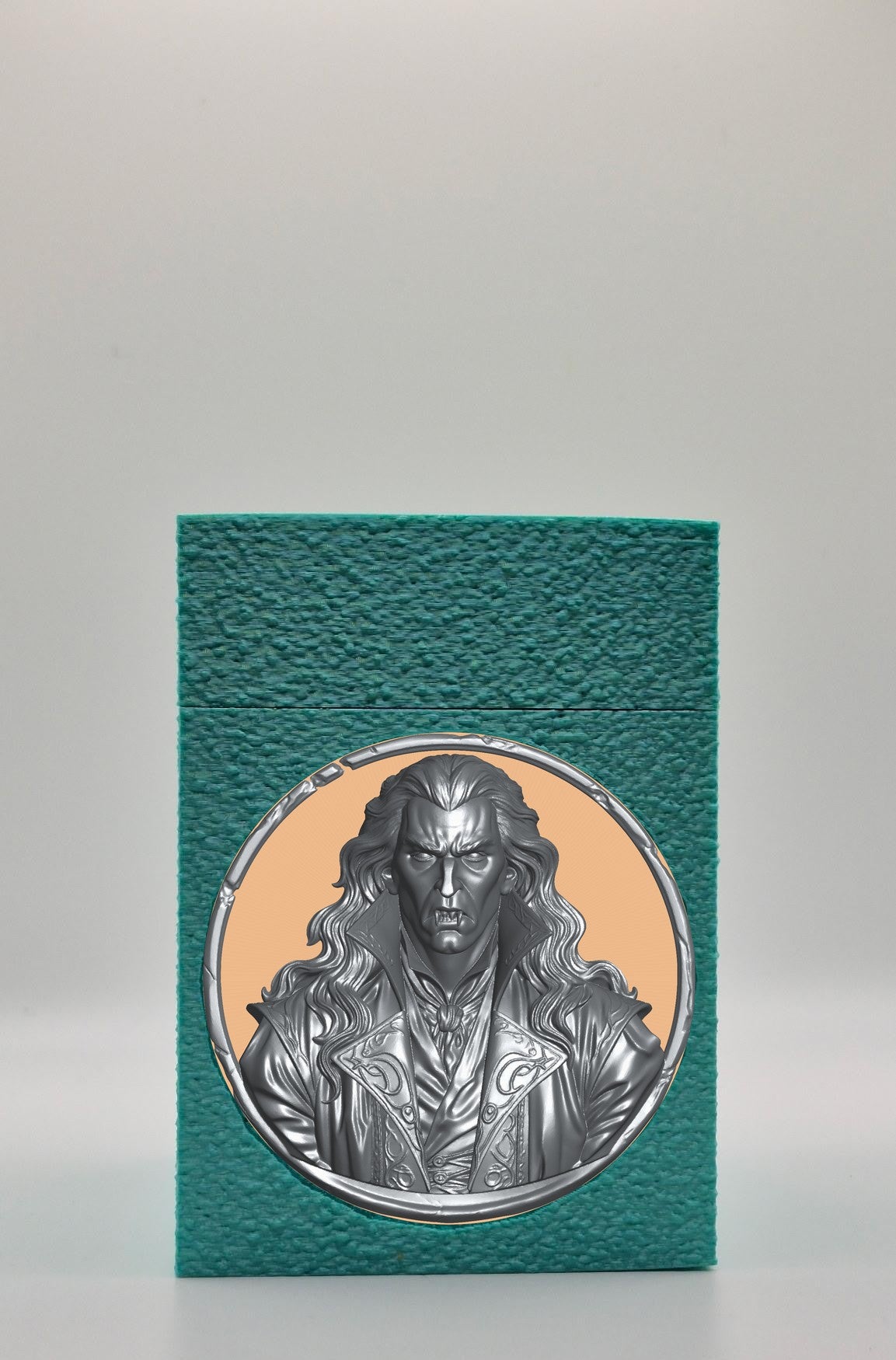 Gothic Vampire Card Box — Green