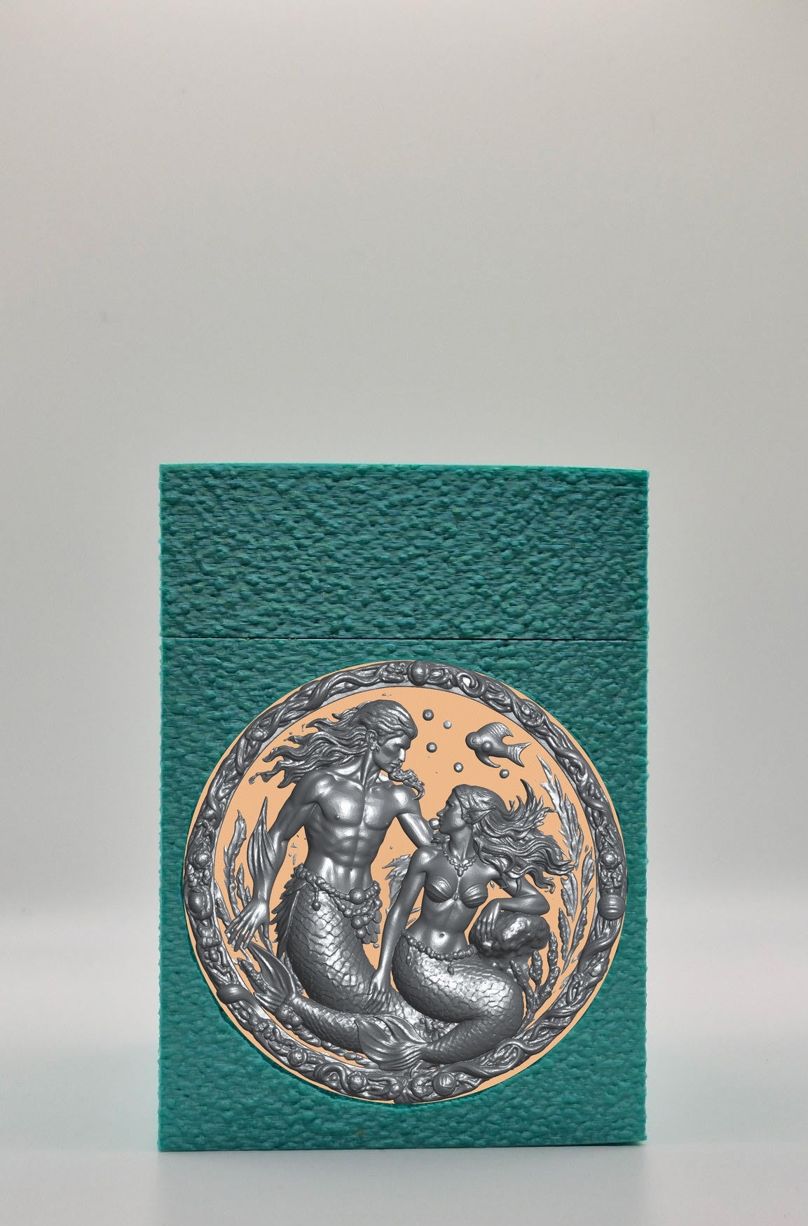 Merfolk Card Box — Green