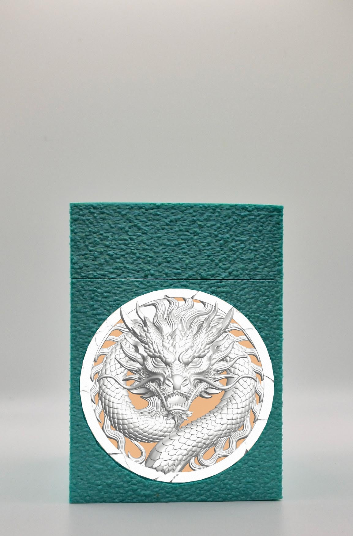 Dragon Card Box — Green
