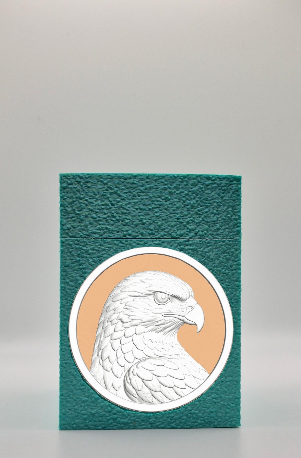 Eagle Card Box — Green