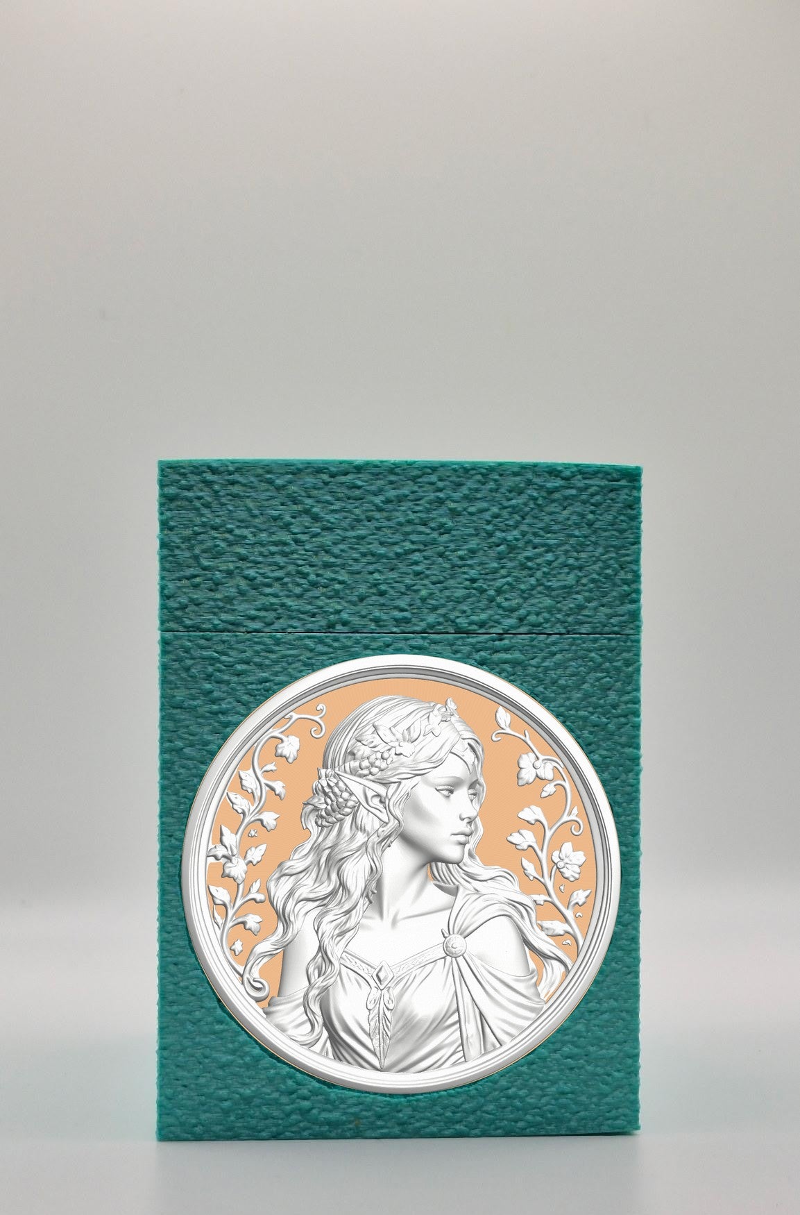 Elf Maiden Card Box — Green