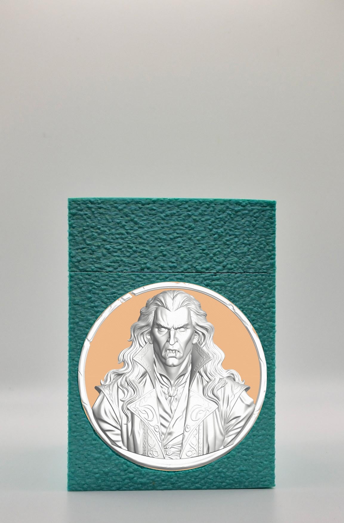 Gothic Vampire Card Box — Green