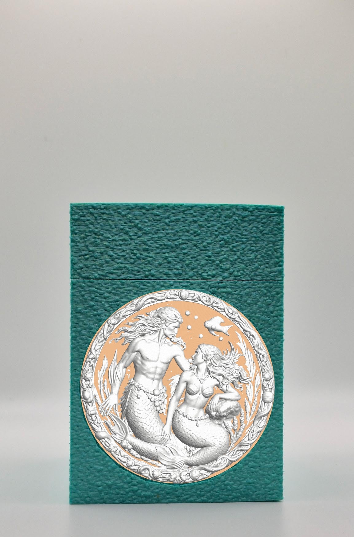 Merfolk Card Box — Green