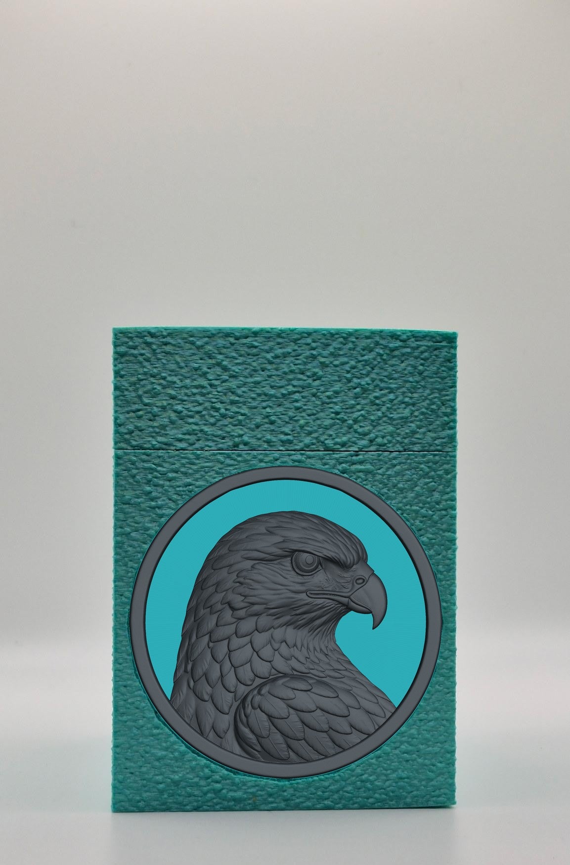 Eagle Card Box — Green