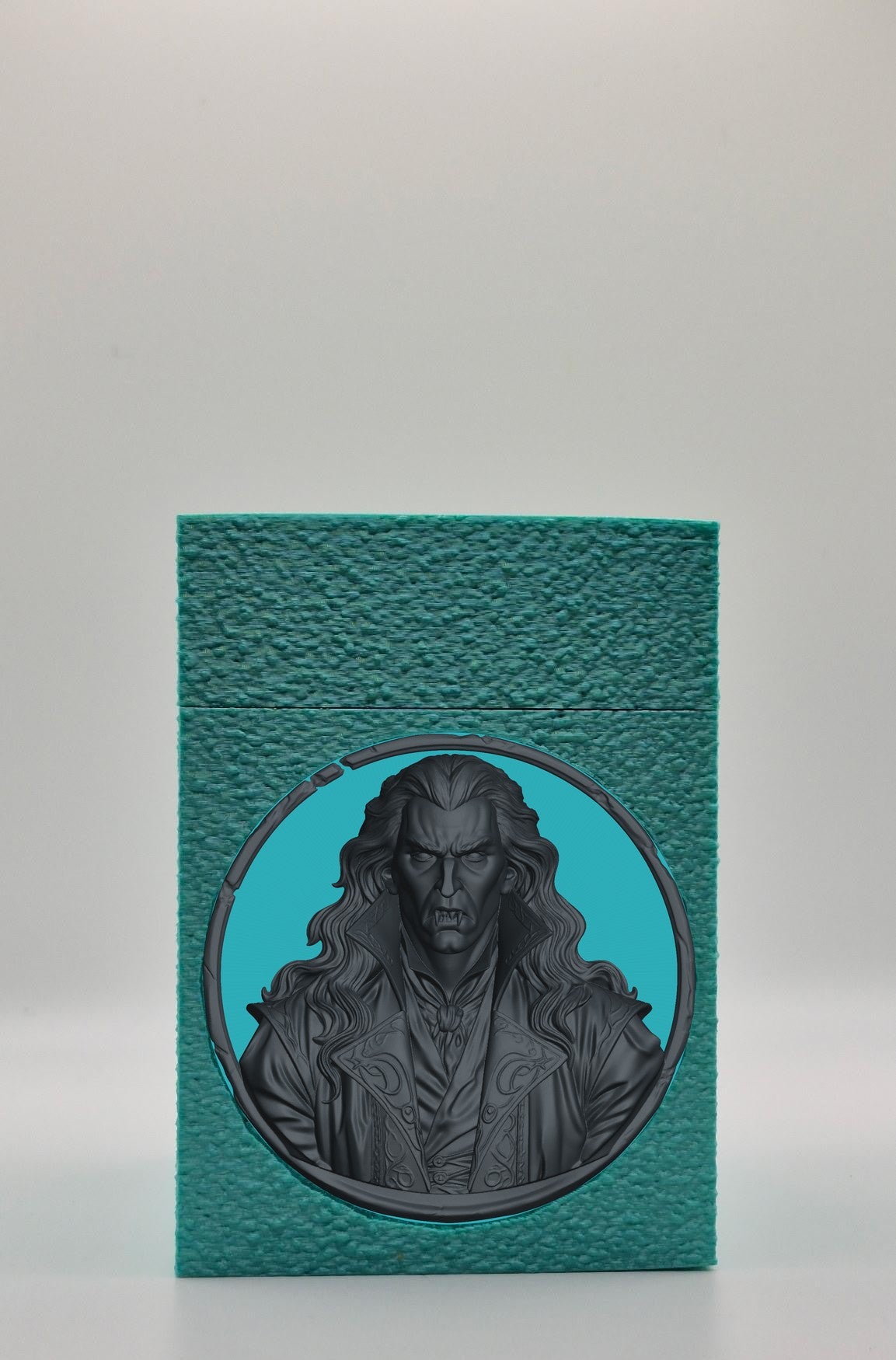 Gothic Vampire Card Box — Green