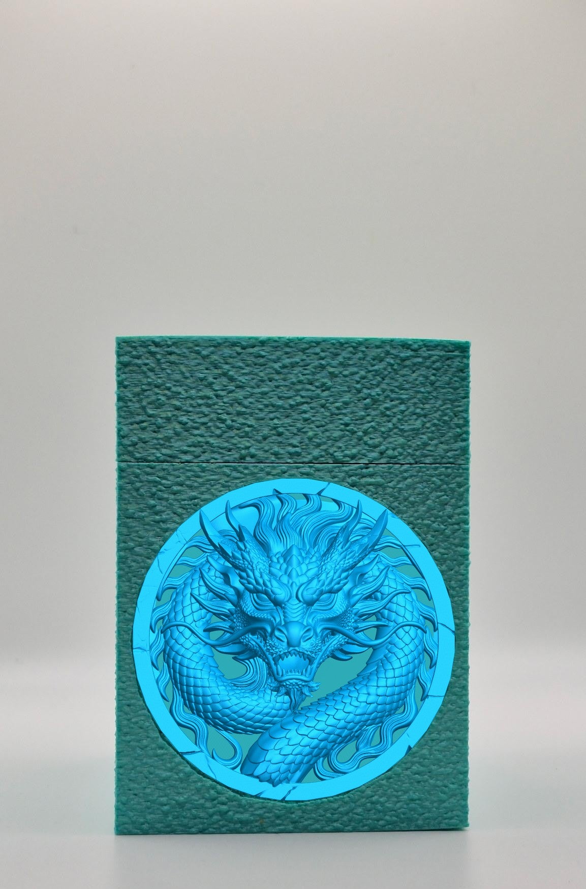 Dragon Card Box — Green