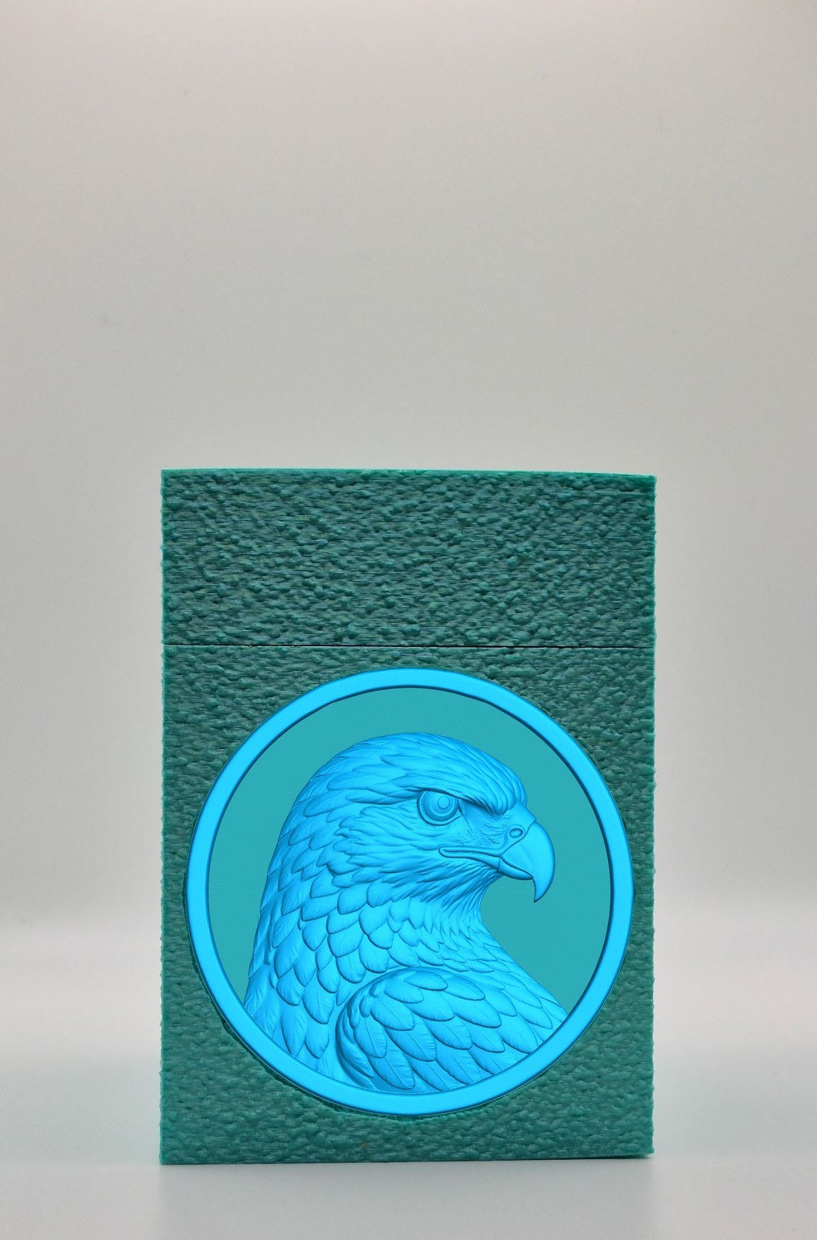 Eagle Card Box — Green
