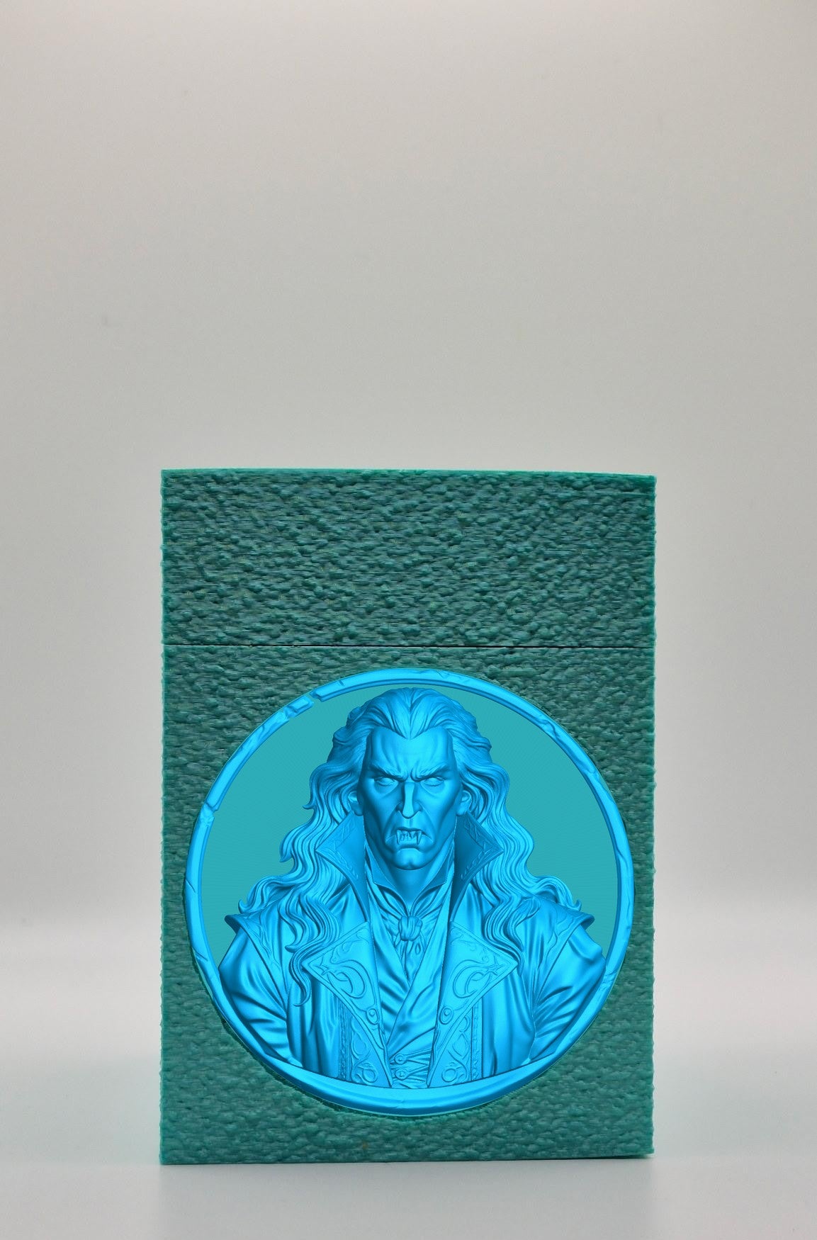 Gothic Vampire Card Box — Green