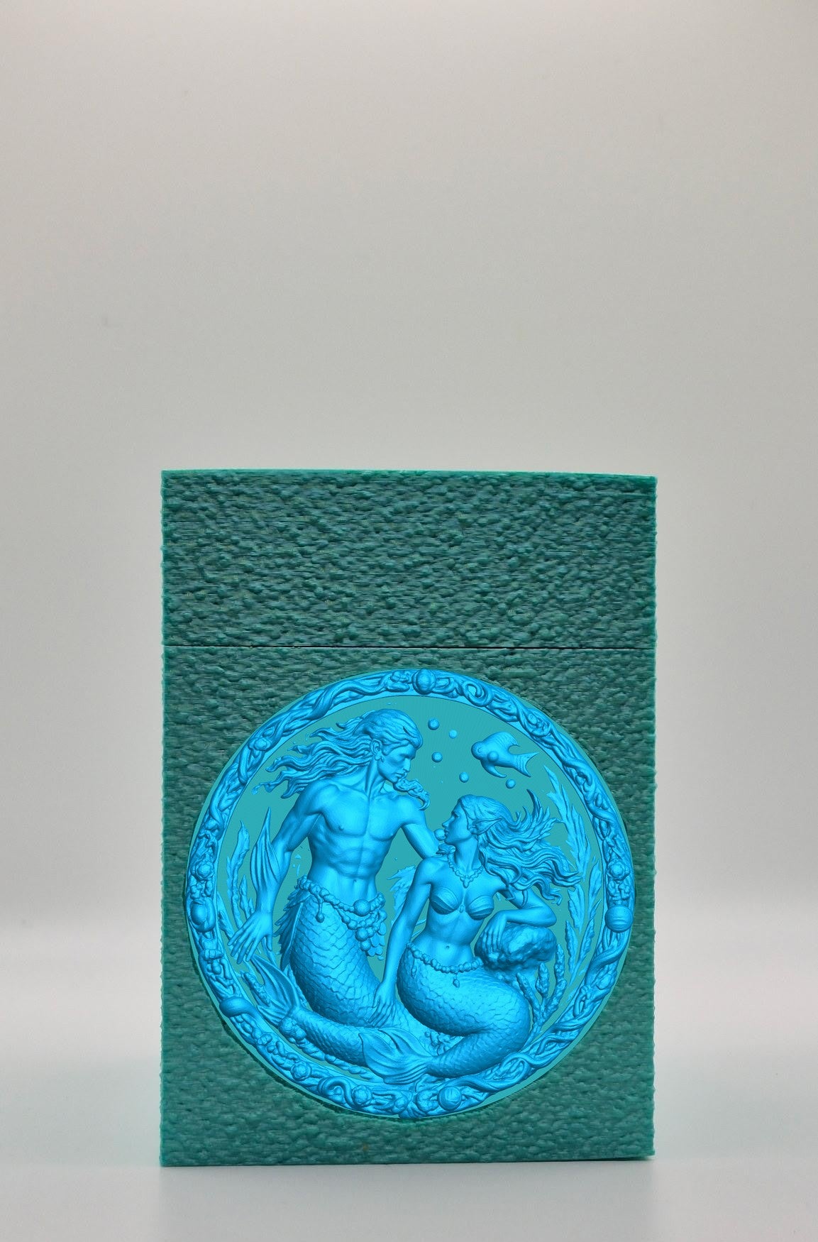 Merfolk Card Box — Green