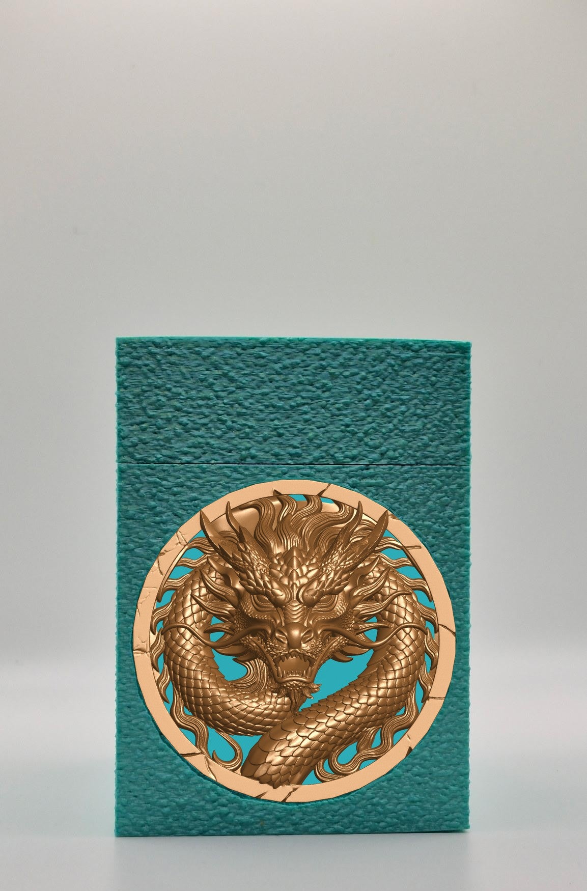 Dragon Card Box — Green