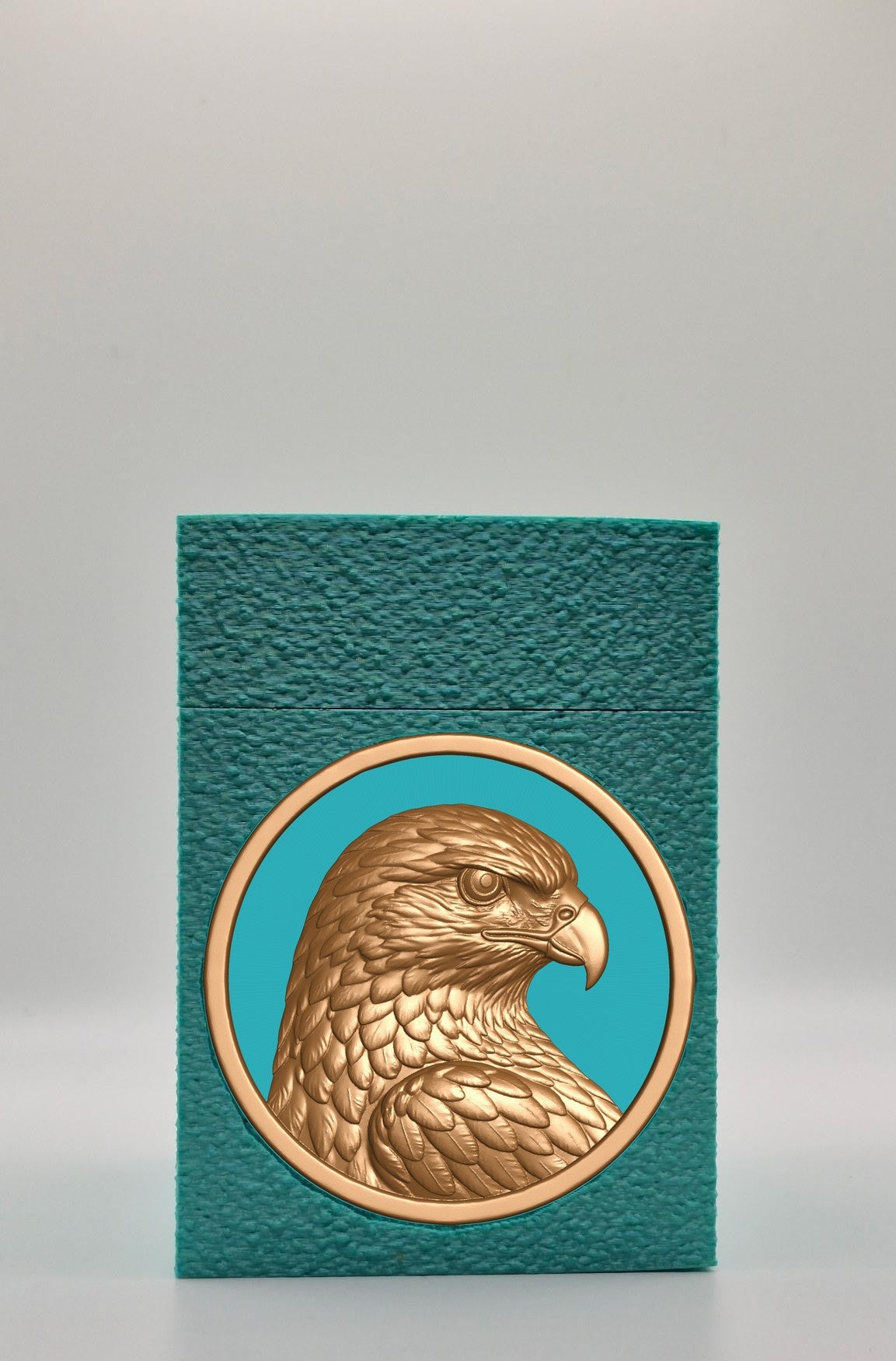 Eagle Card Box — Green