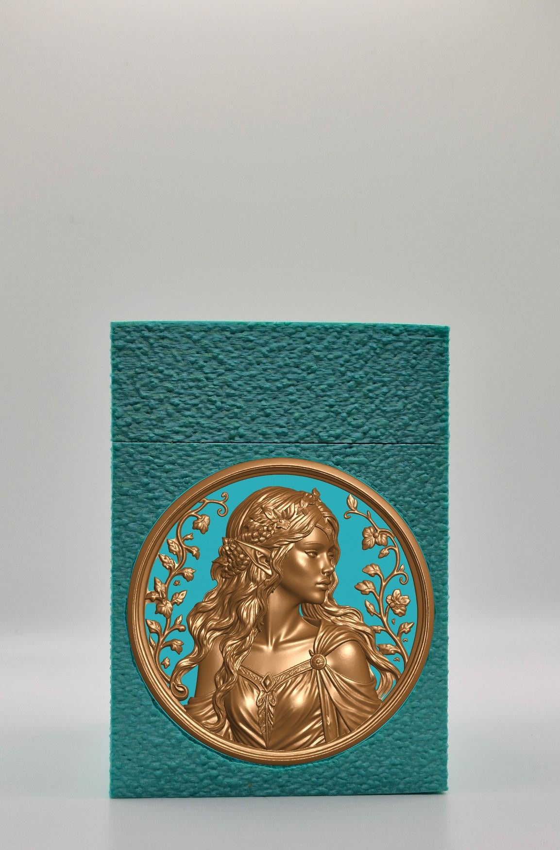 Elf Maiden Card Box — Green
