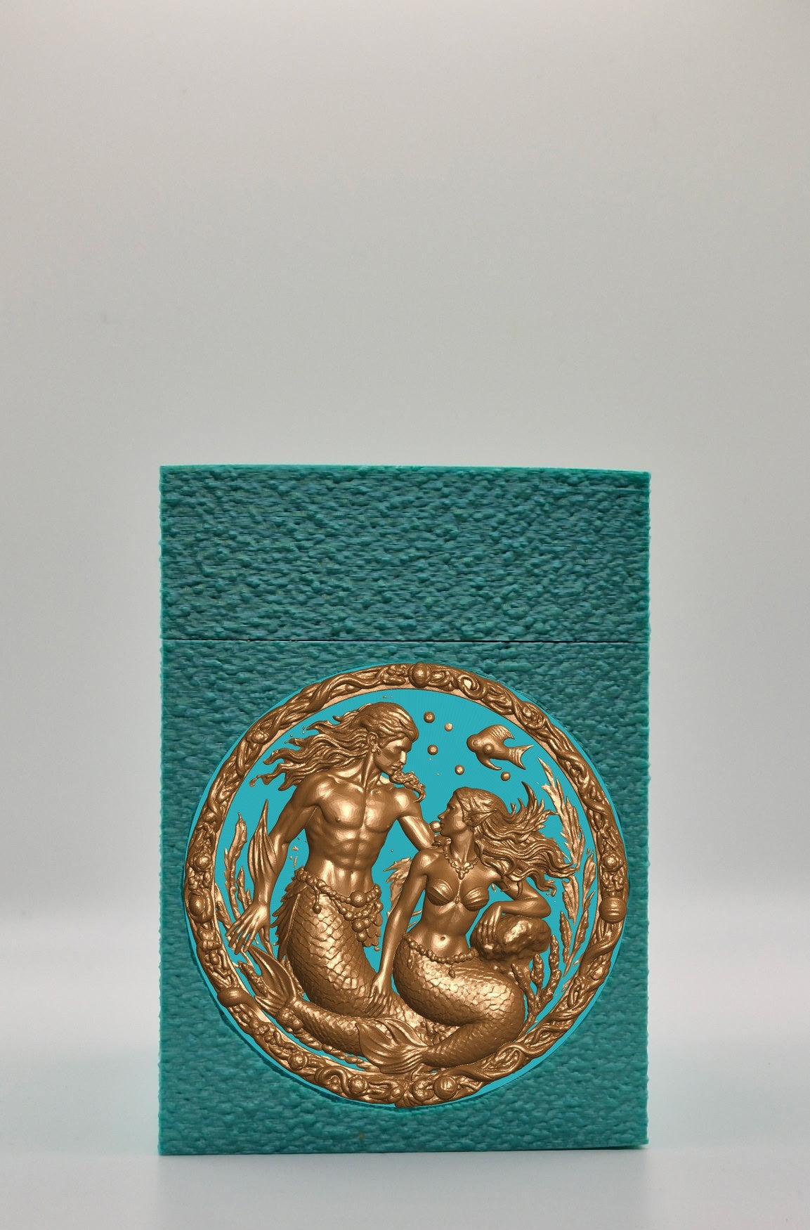 Merfolk Card Box — Green