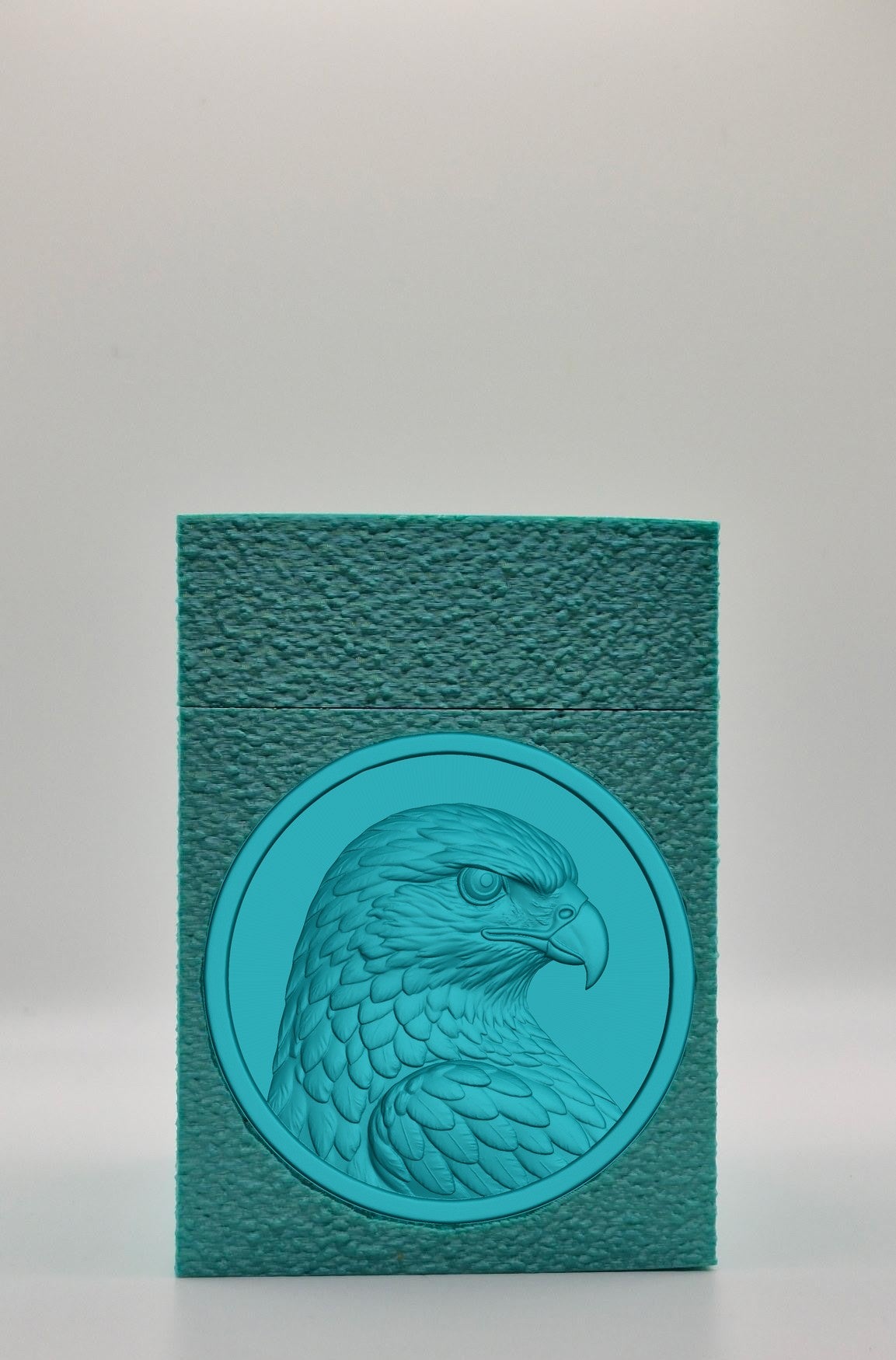 Eagle Card Box — Green