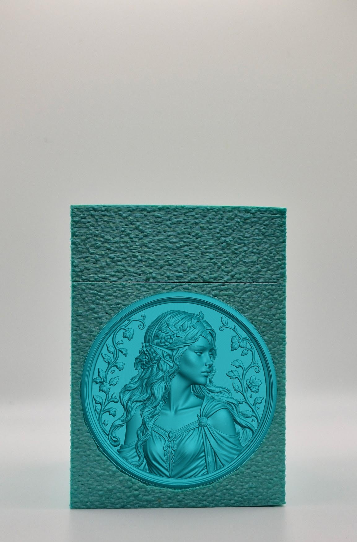 Elf Maiden Card Box — Green