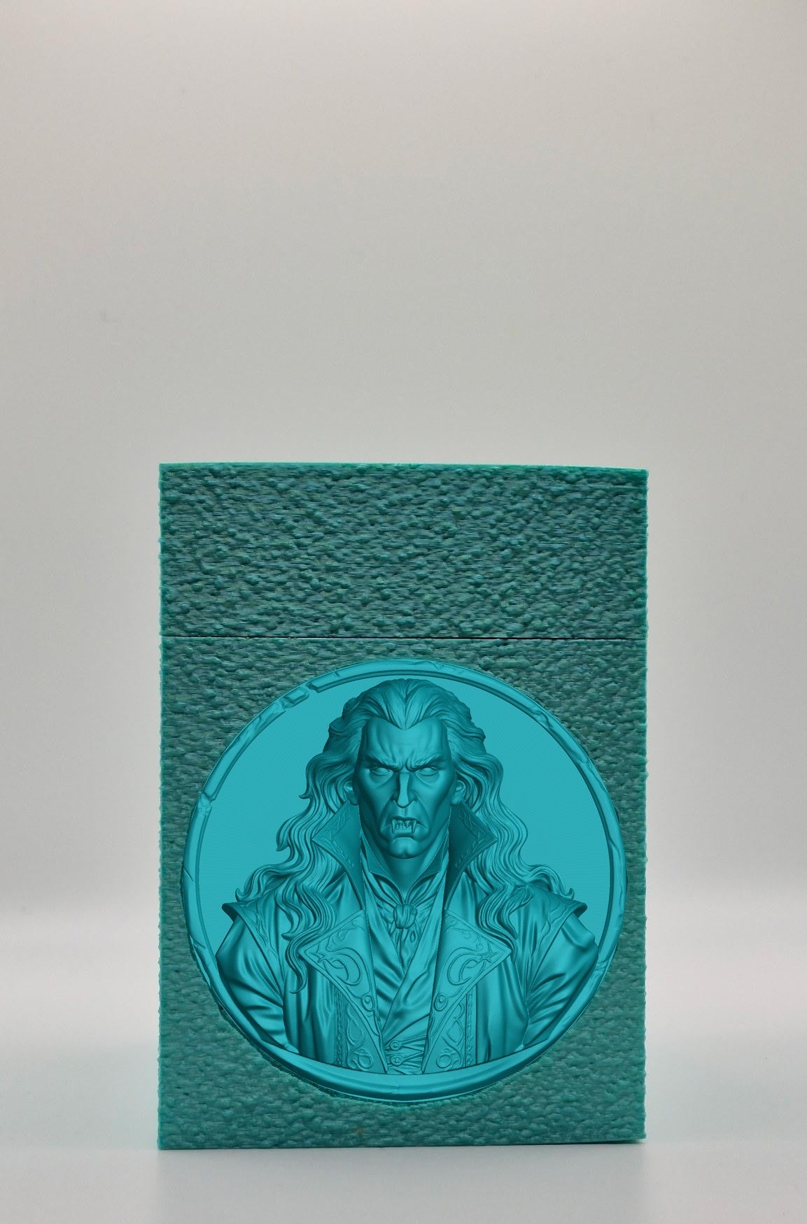 Gothic Vampire Card Box — Green