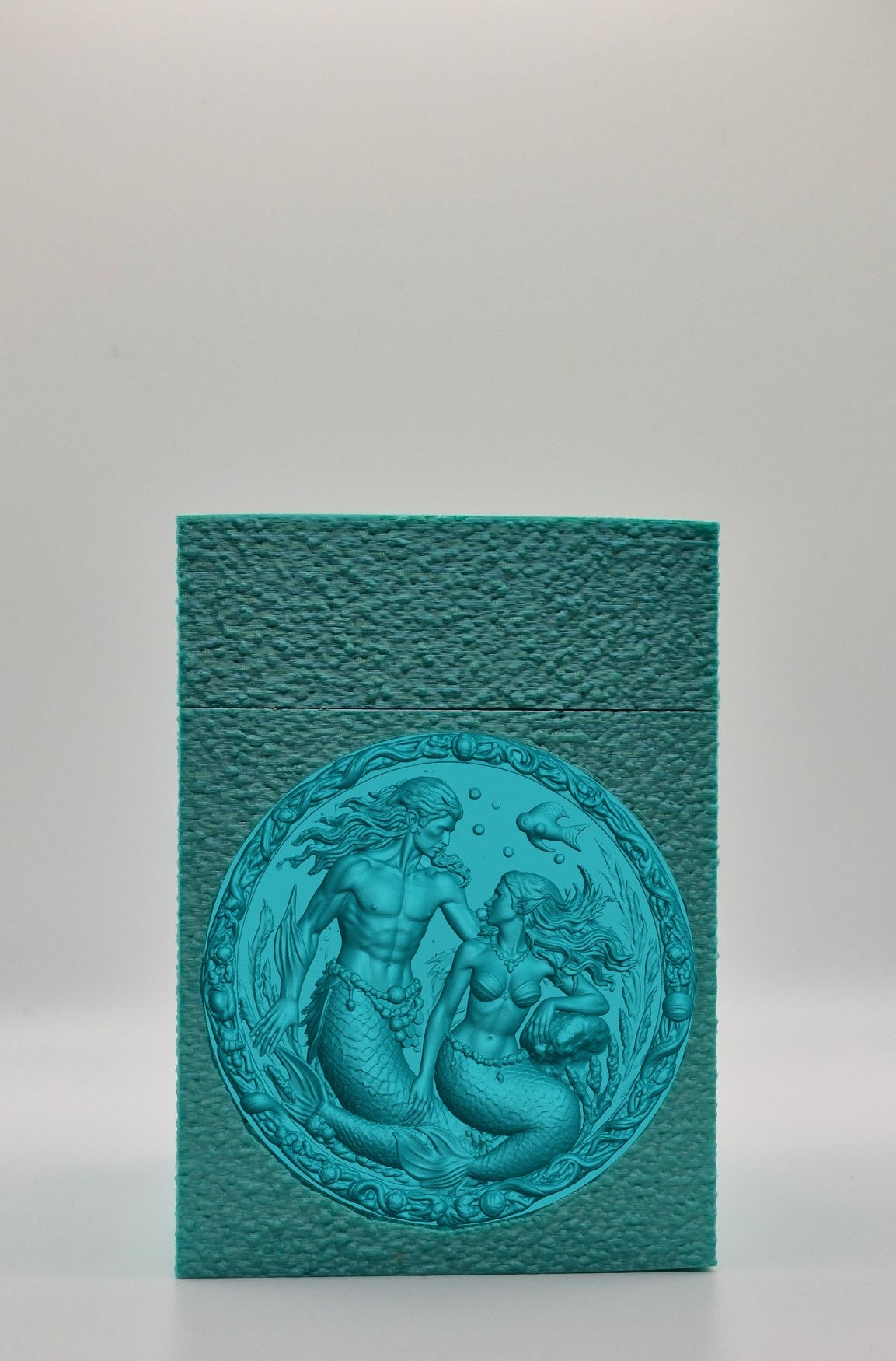Merfolk Card Box — Green