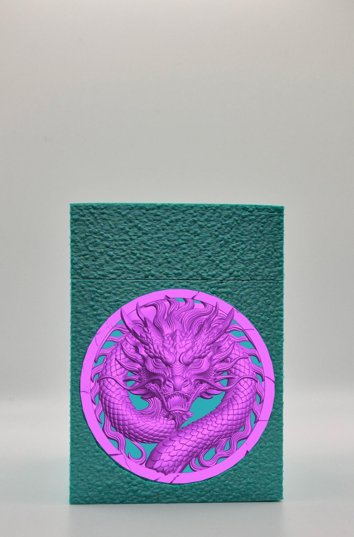 Dragon Card Box — Green