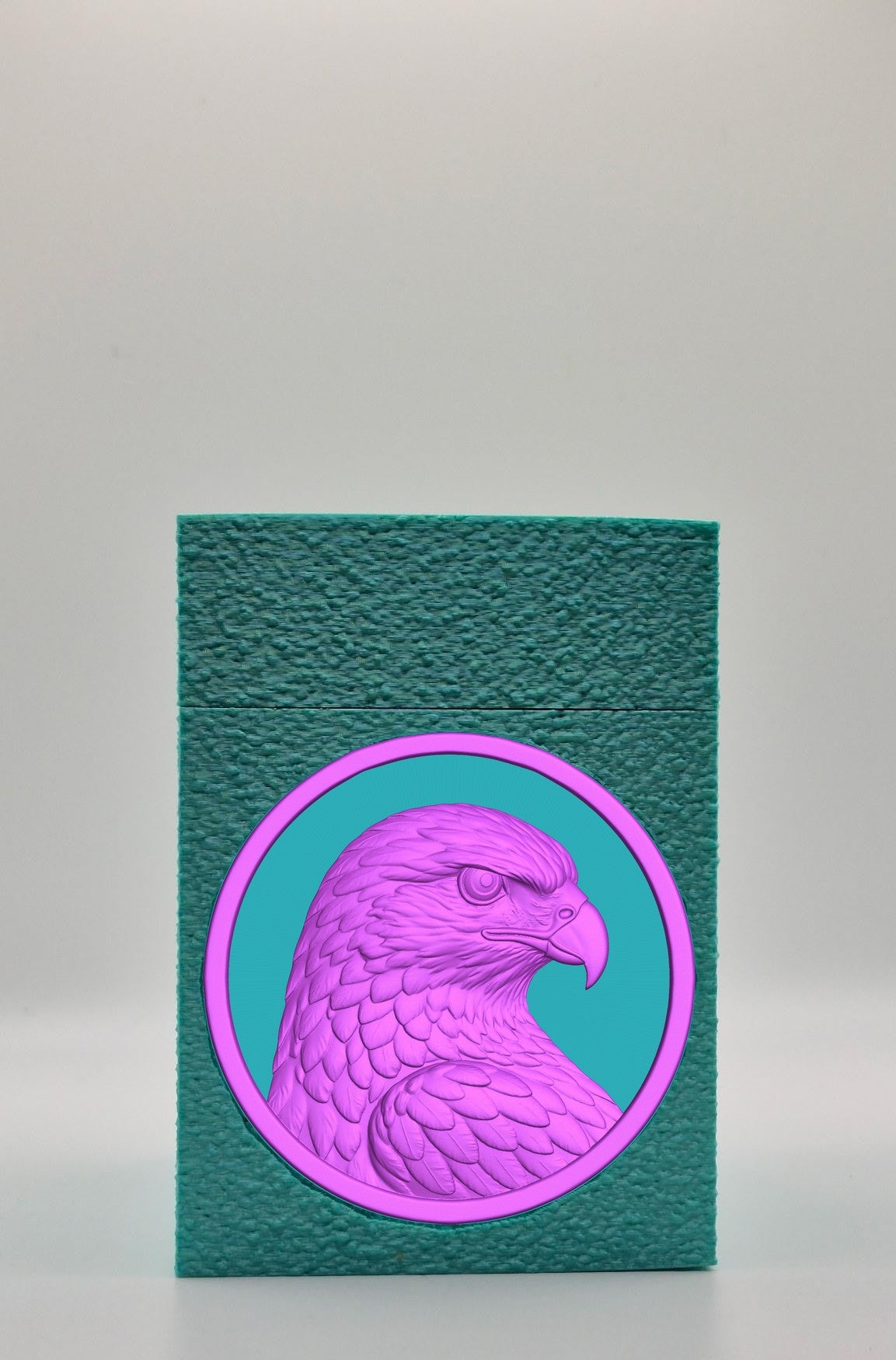 Eagle Card Box — Green