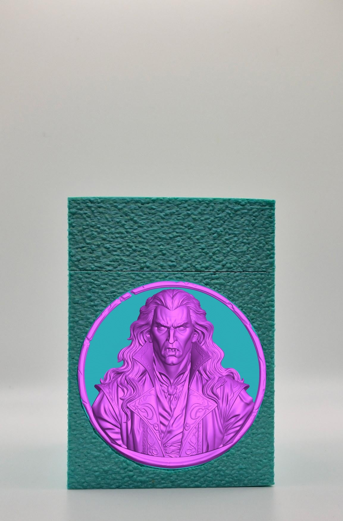 Gothic Vampire Card Box — Green