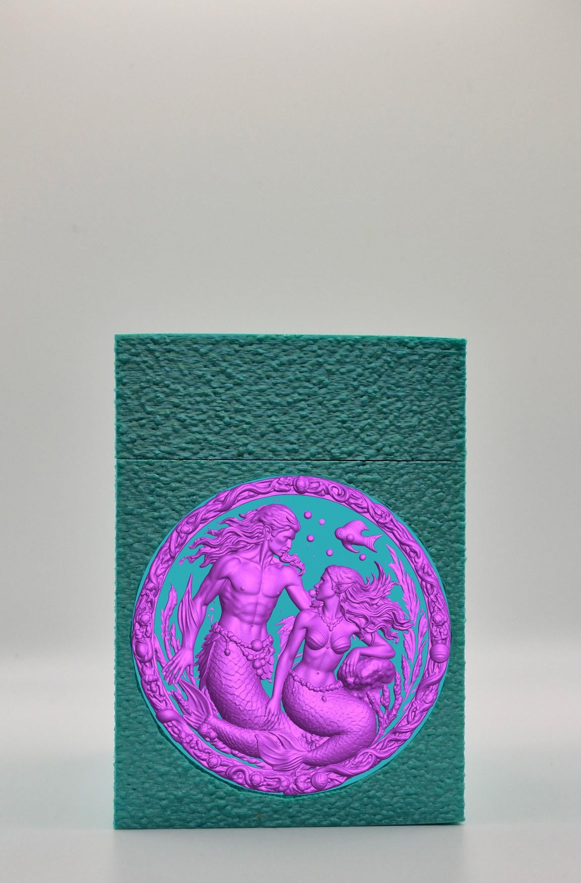 Merfolk Card Box — Green