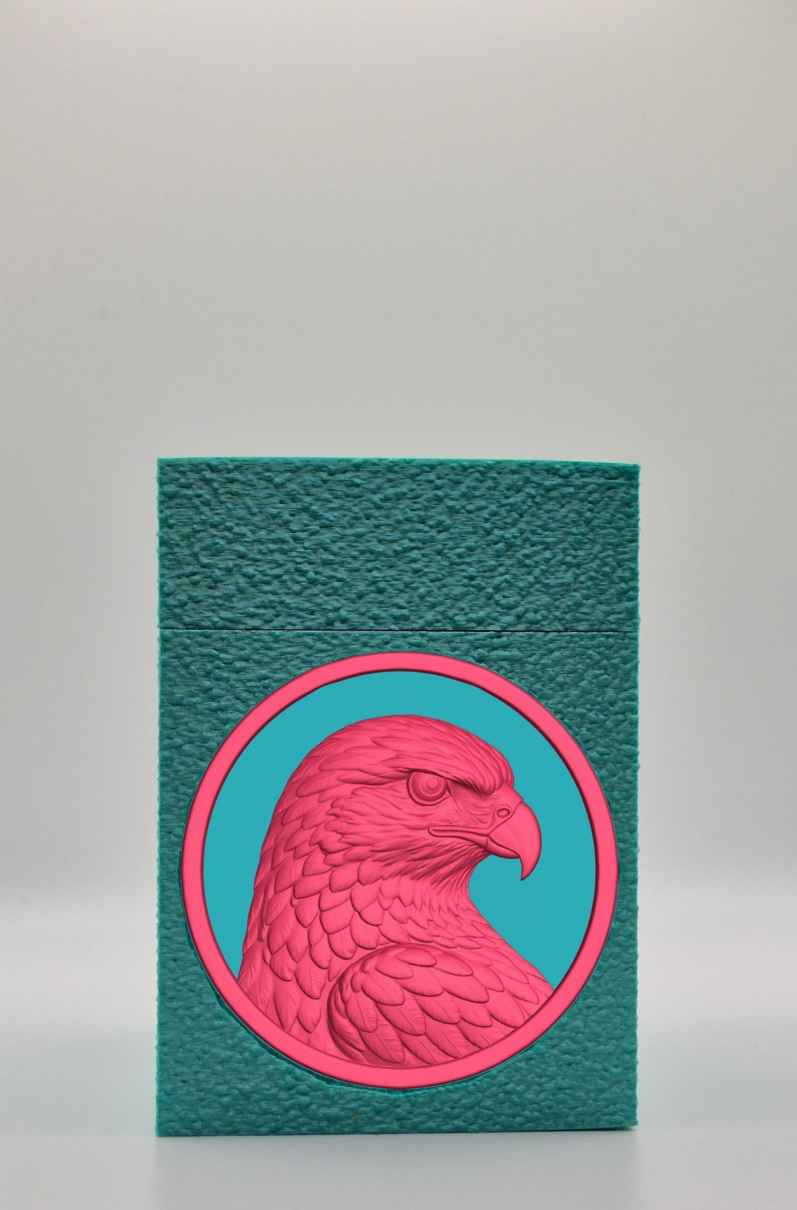 Eagle Card Box — Green