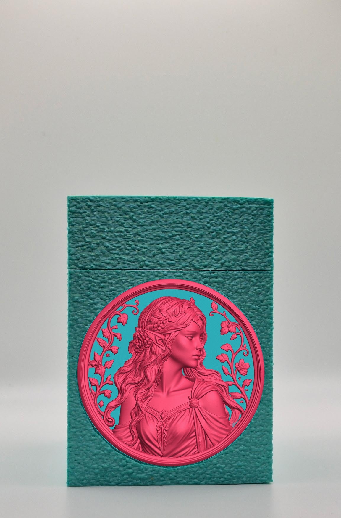 Elf Maiden Card Box — Green