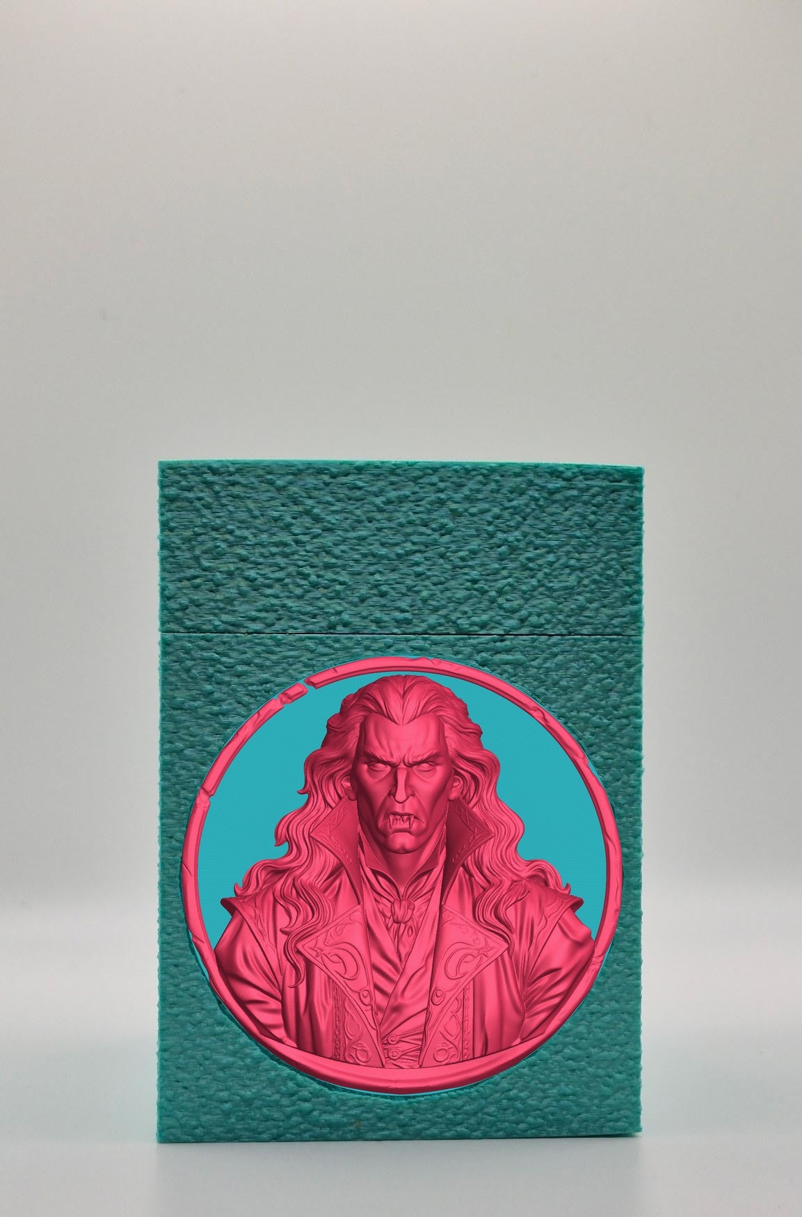 Gothic Vampire Card Box — Green