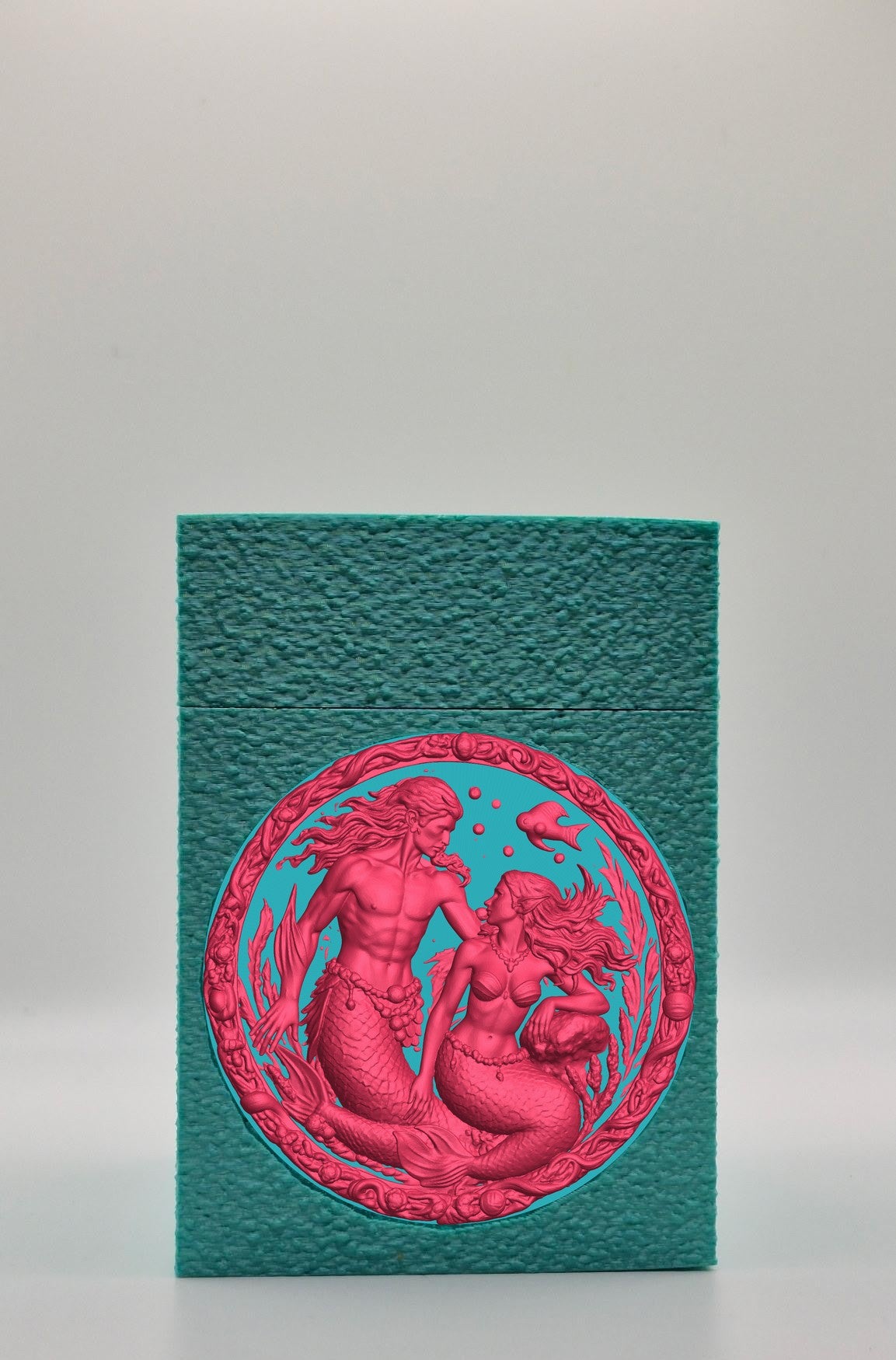 Merfolk Card Box — Green