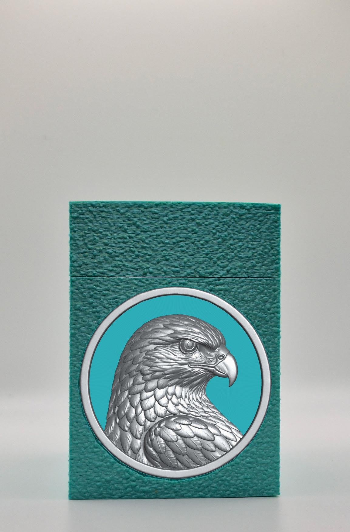 Eagle Card Box — Green