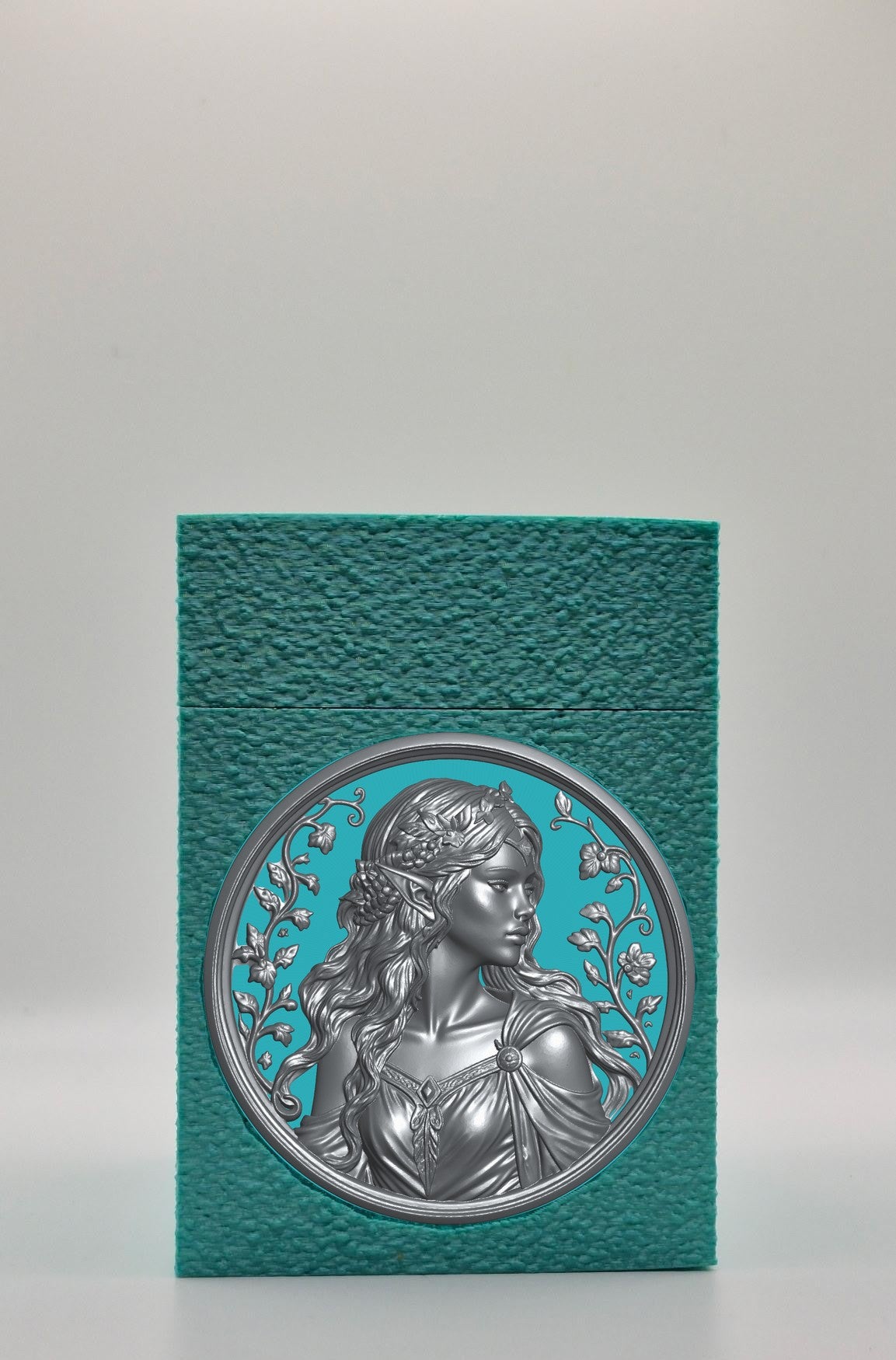 Elf Maiden Card Box — Green