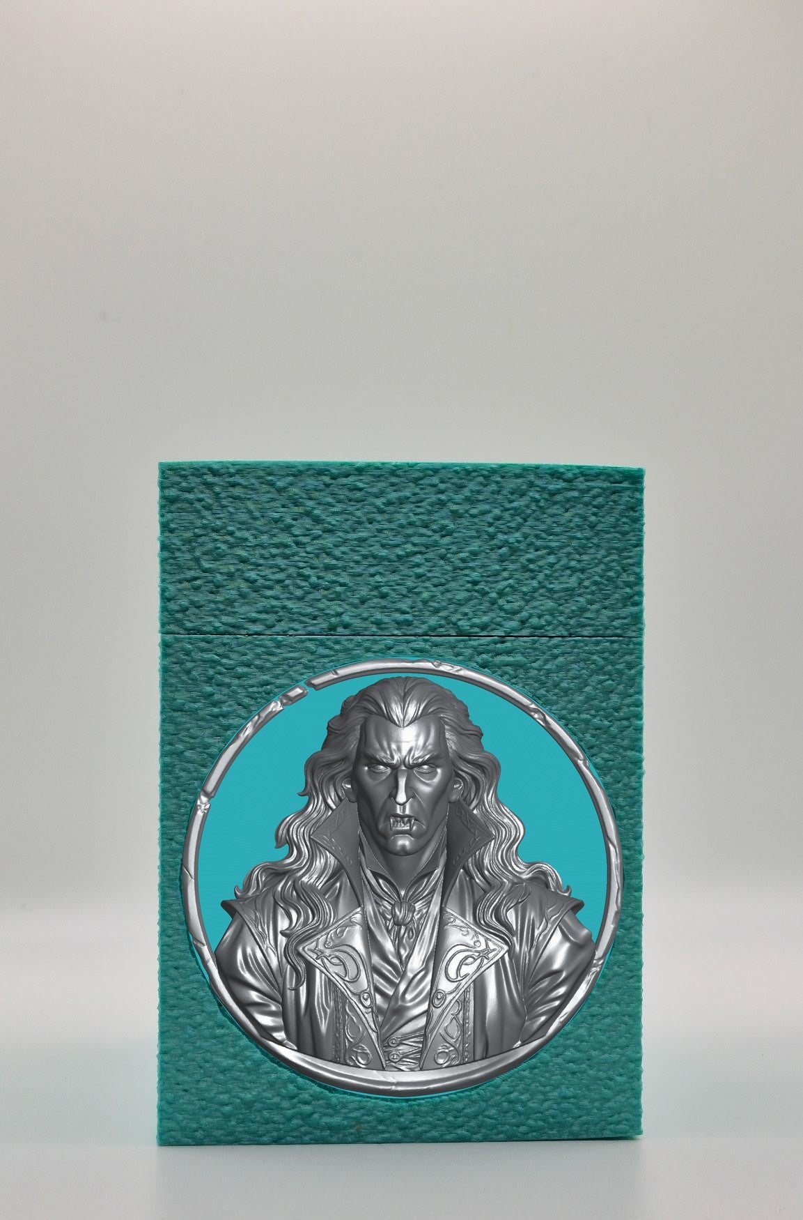 Gothic Vampire Card Box — Green