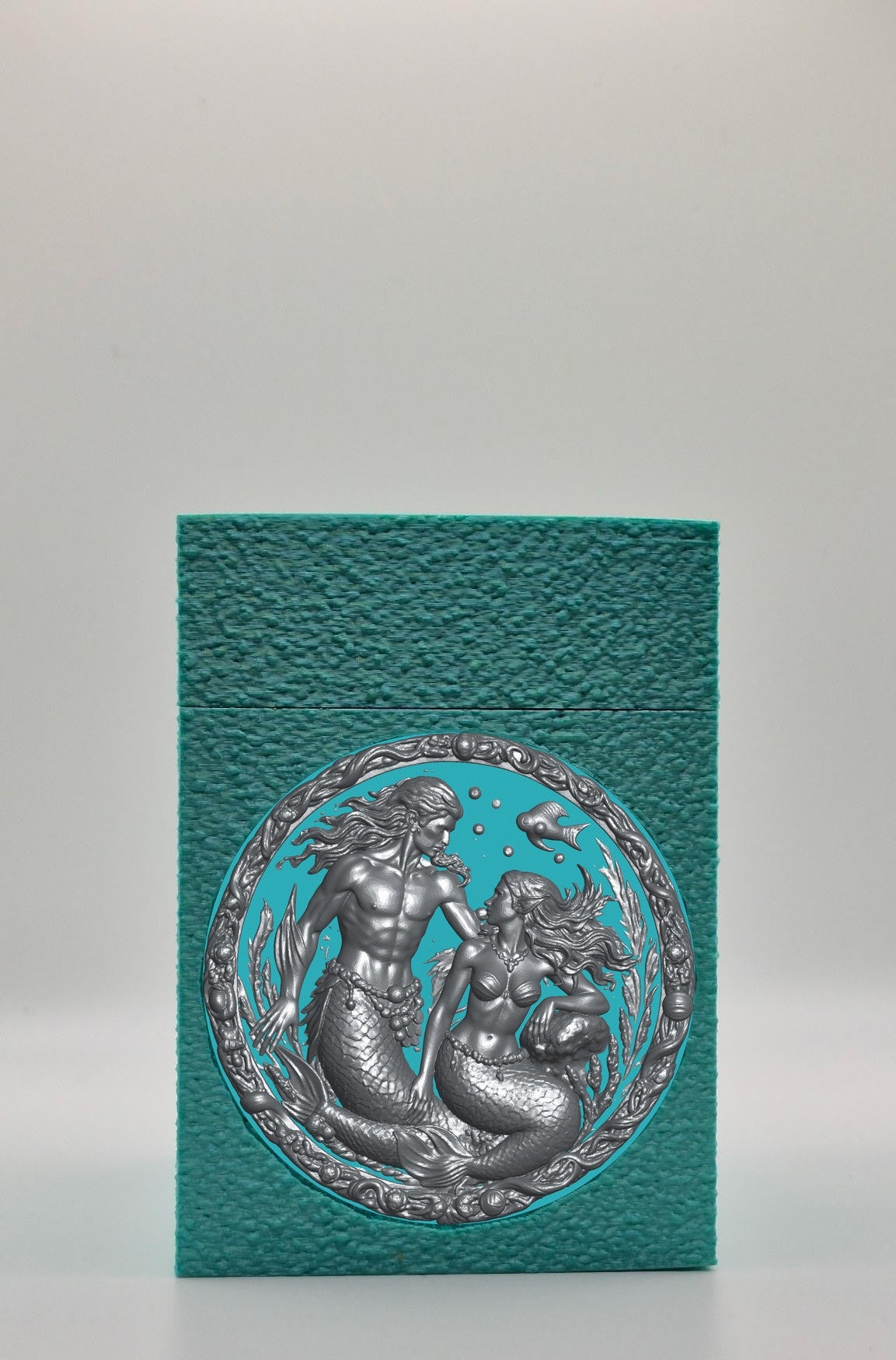 Merfolk Card Box — Green