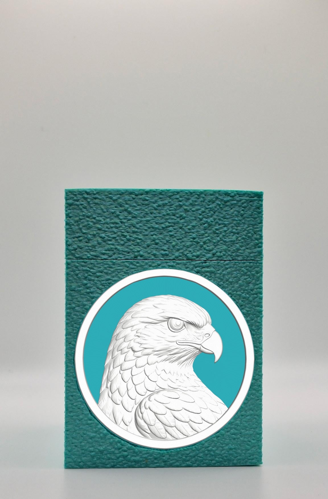 Eagle Card Box — Green