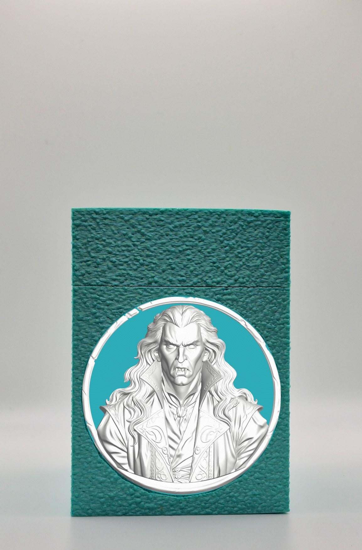 Gothic Vampire Card Box — Green