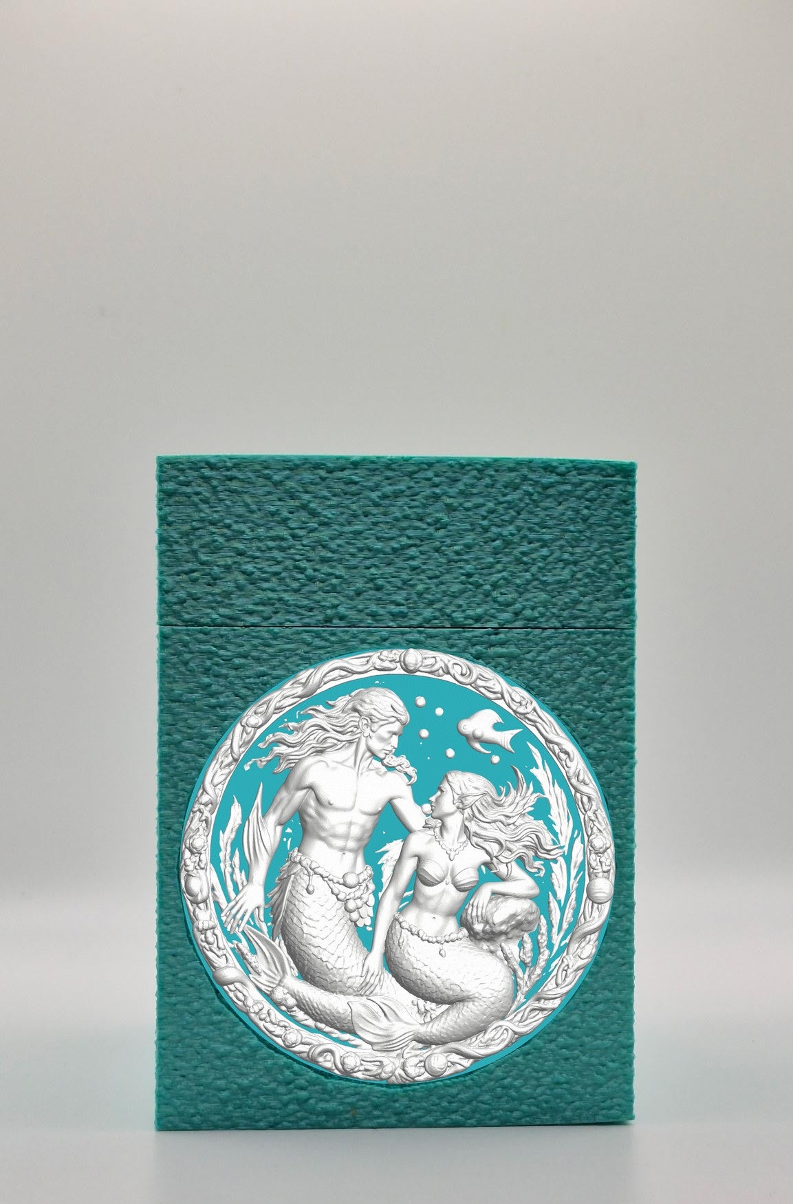 Merfolk Card Box — Green