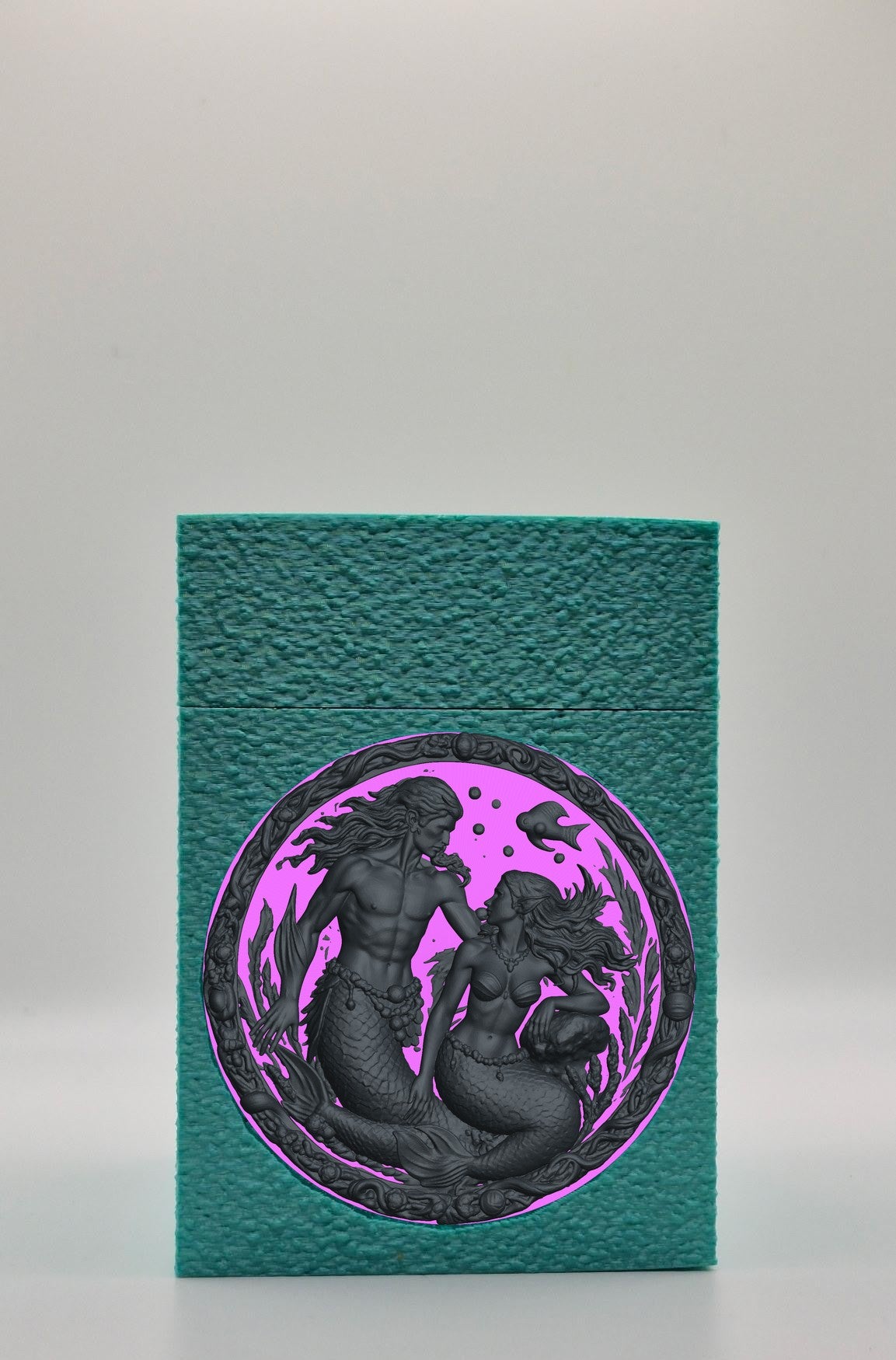 Merfolk Card Box — Green
