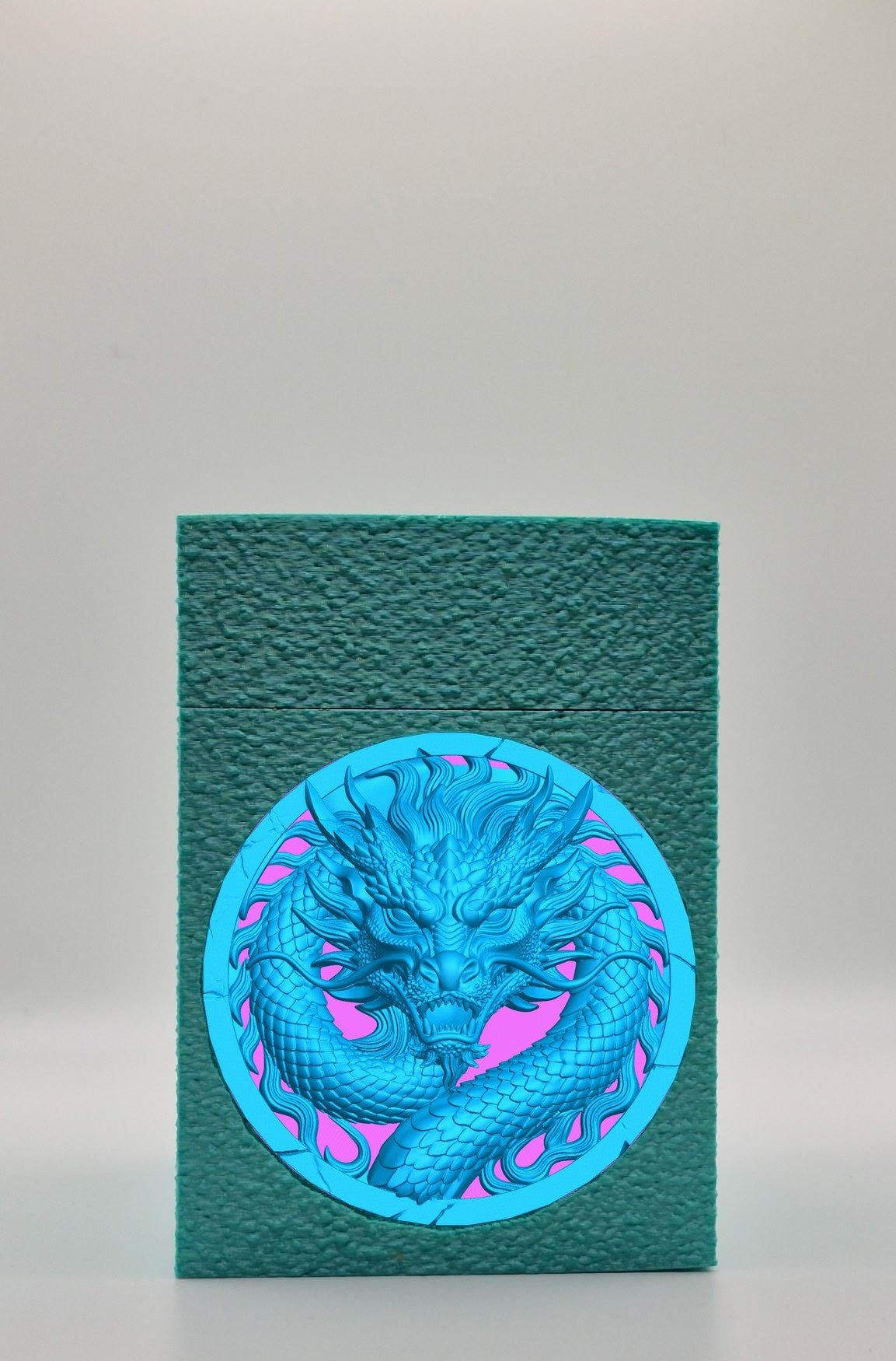 Dragon Card Box — Green